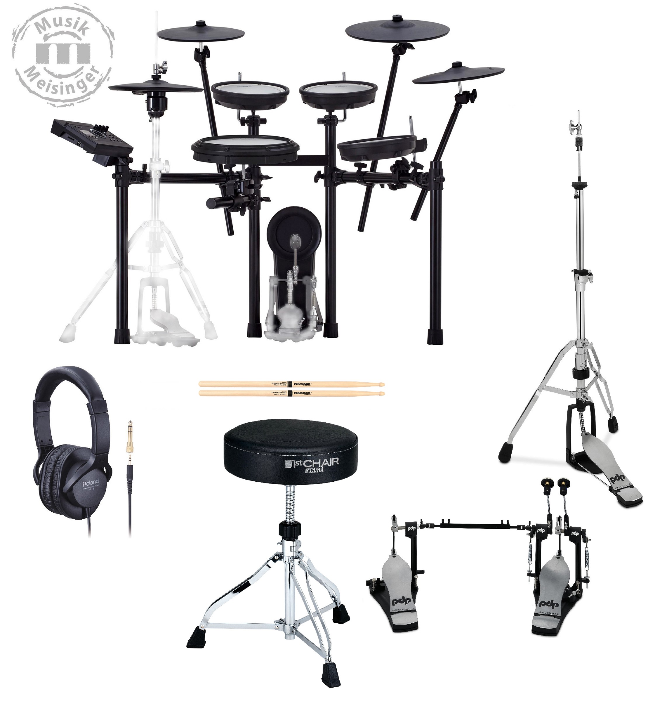 Roland TD-17KVX2 E-Drum Set Bundle II