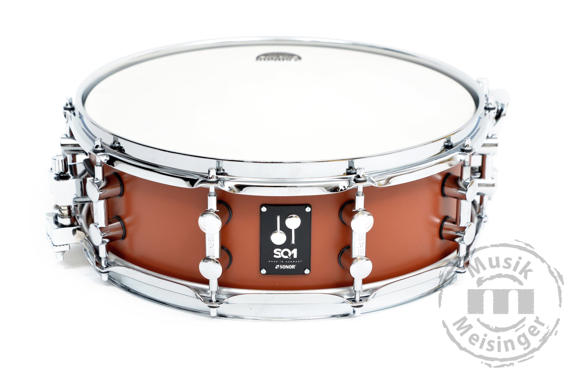 Sonor SQ1 14x5 Snare Satin Copper Brown