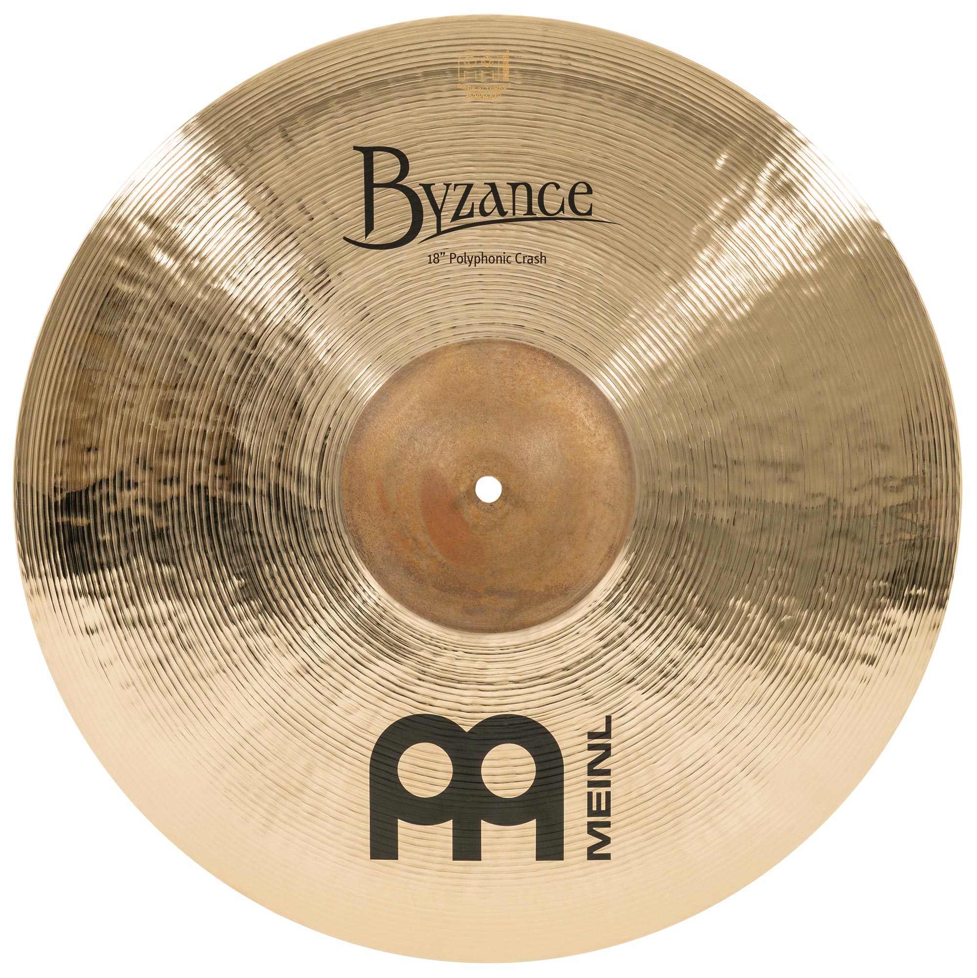 Meinl Byzance 18" Polyphonic Crash Brilliant
