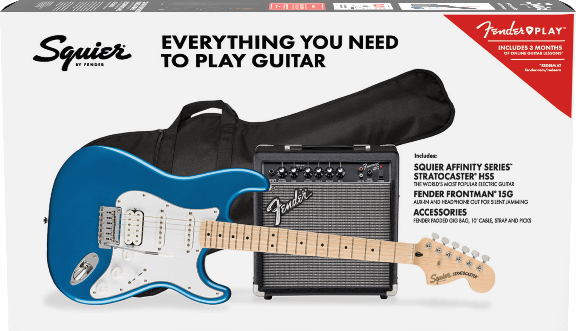 SQUIER PK AF STRAT HSS MN LPB SQUIER PK AF STRAT HSS MN LPB