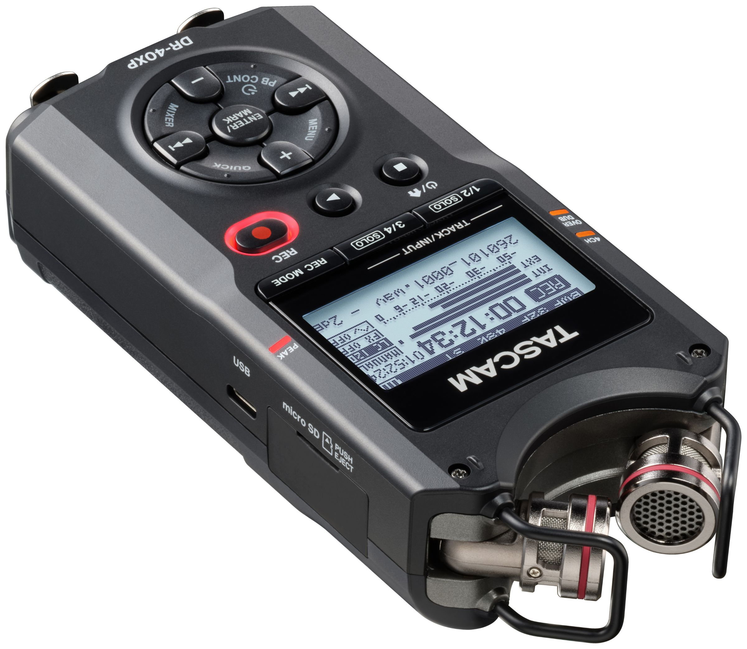 Tascam DR-40X 4-Spur-Handheld-Recorder