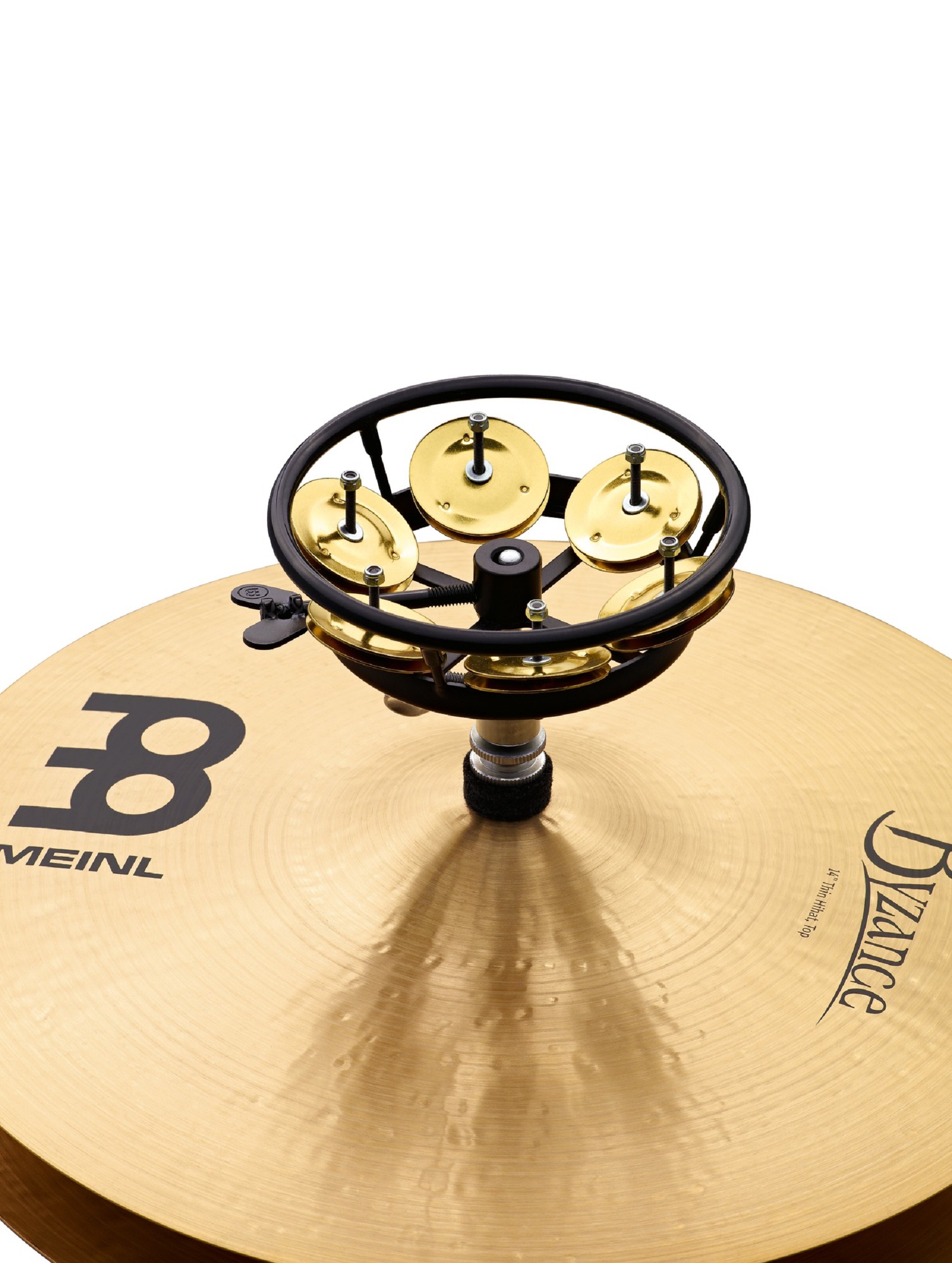 Meinl THH1B-BK HiHat Tambourin Black Steel Jingles