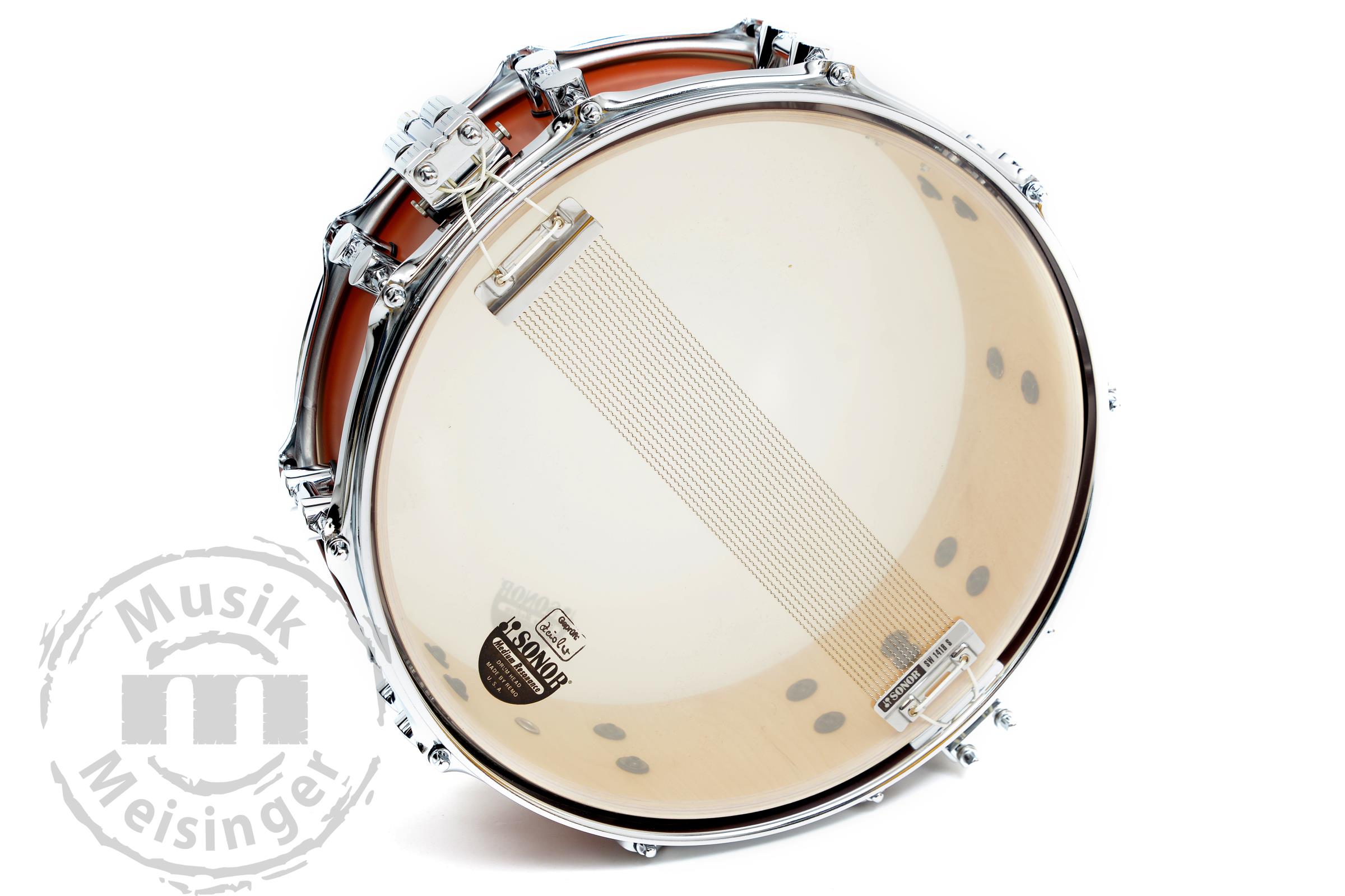 Sonor SQ1 14x6,5 Snare Satin Copper Brown