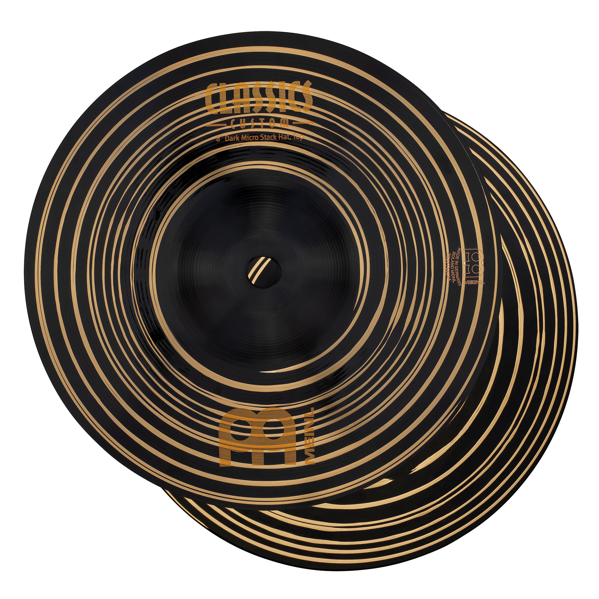 Meinl CC8DAH 8" Classic Custom Dark Micro Stack Hats
