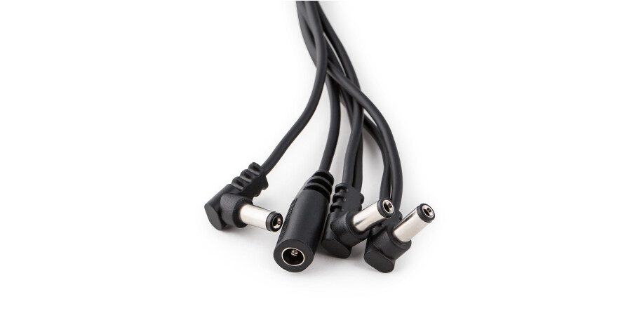 RockBoard Flat Daisy Chain Cable, Angled - 6 Outputs