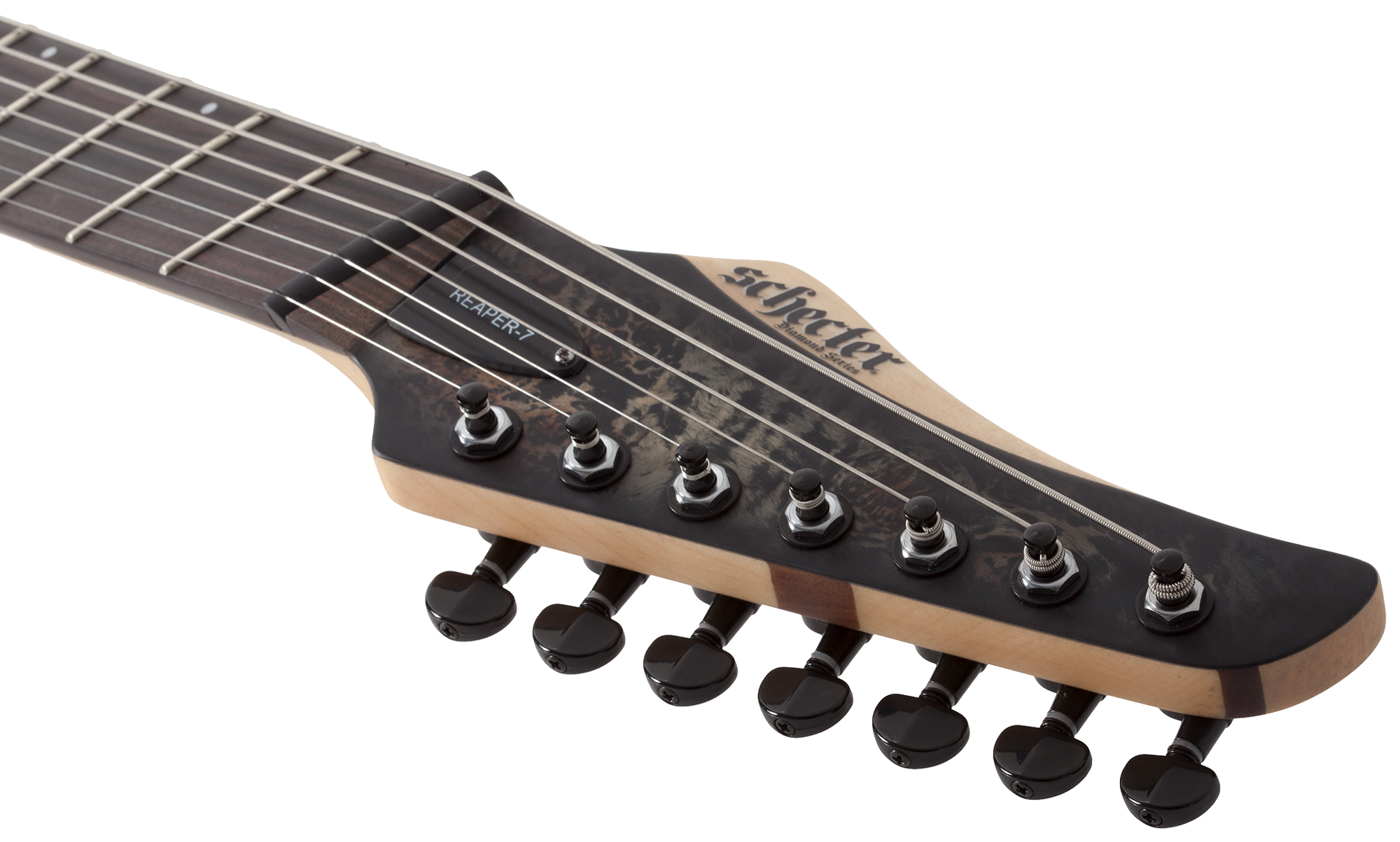 SCHECTER Repaer 7 Multiscale Charcoal Burst