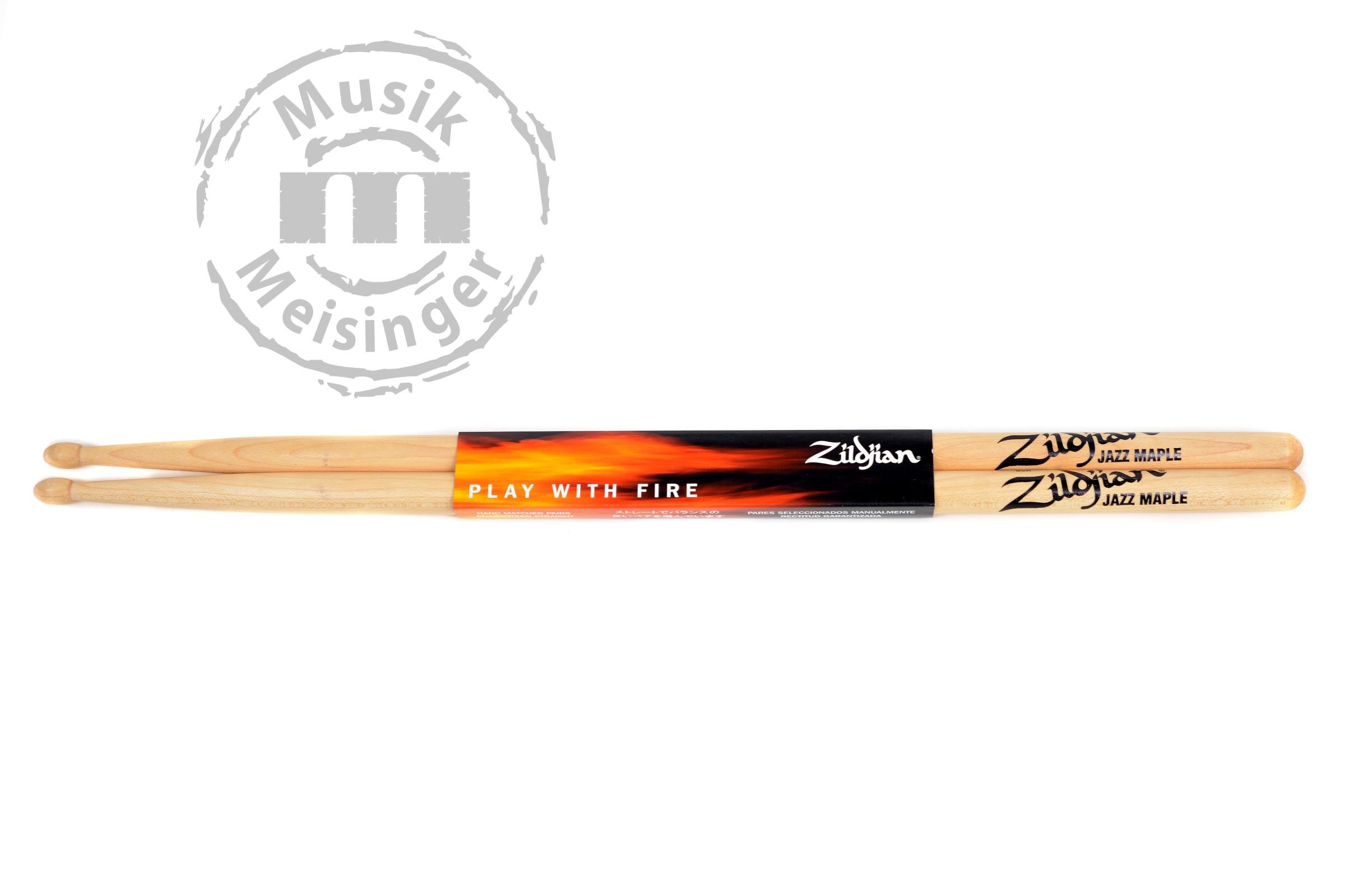 Zildjian ZIJZM Sticks Maple Jazz Serie natur