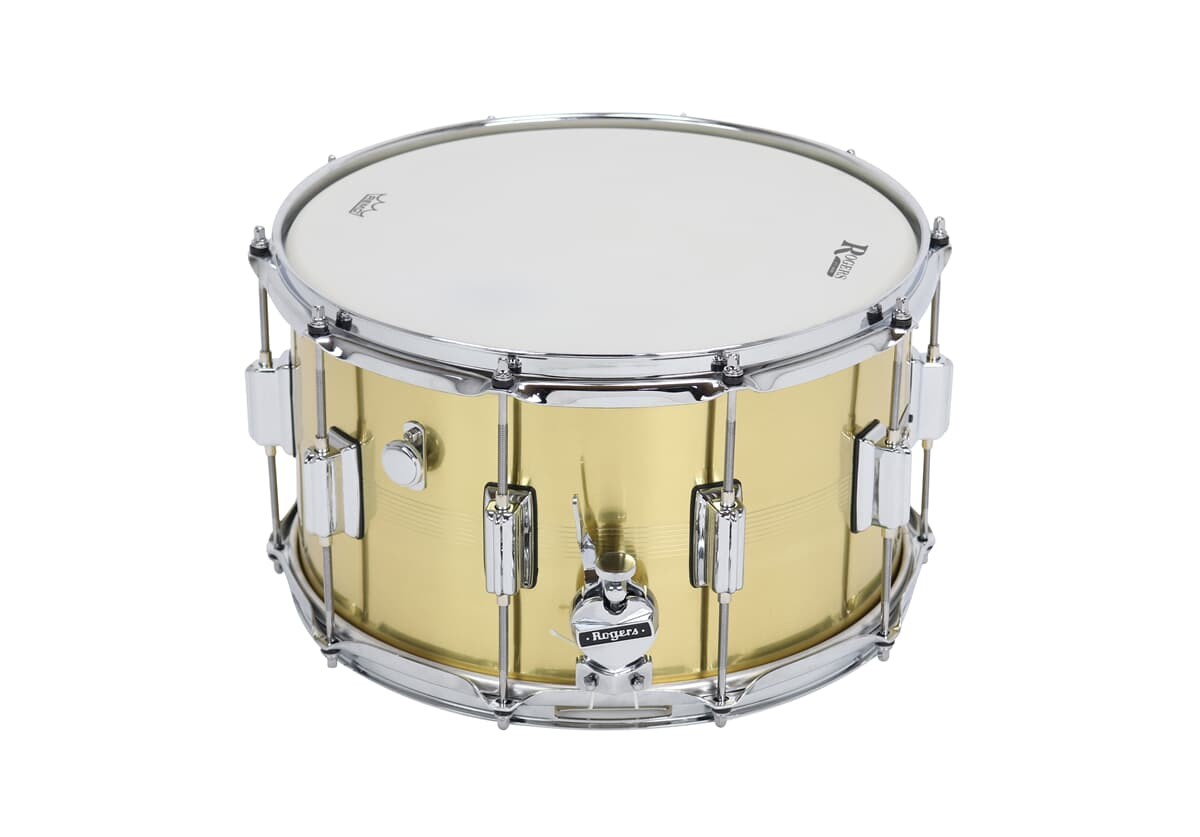 Rogers 14x8 Super Ten 7 Natural Brass
