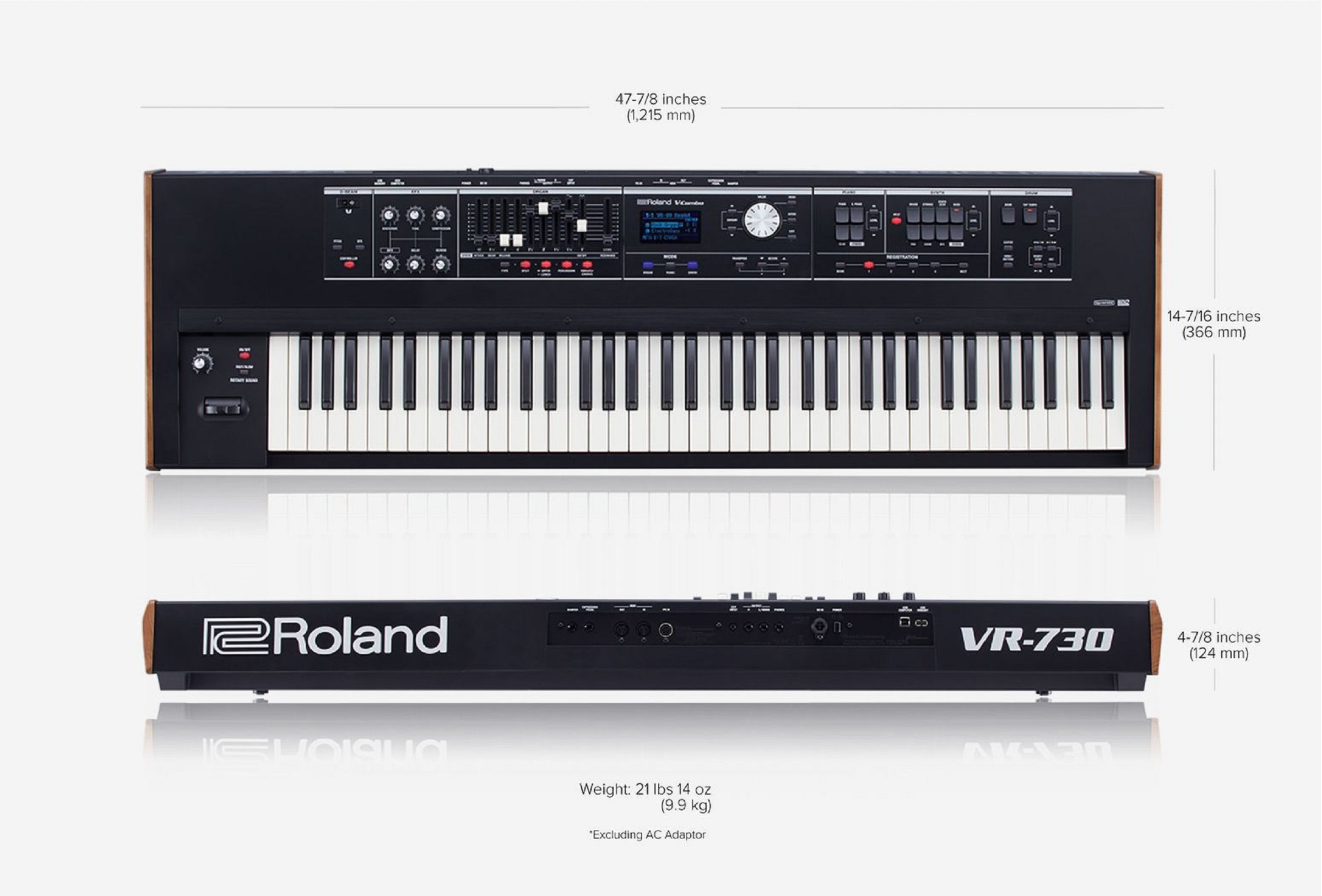 Roland VR-730 Live Performance Keyboard