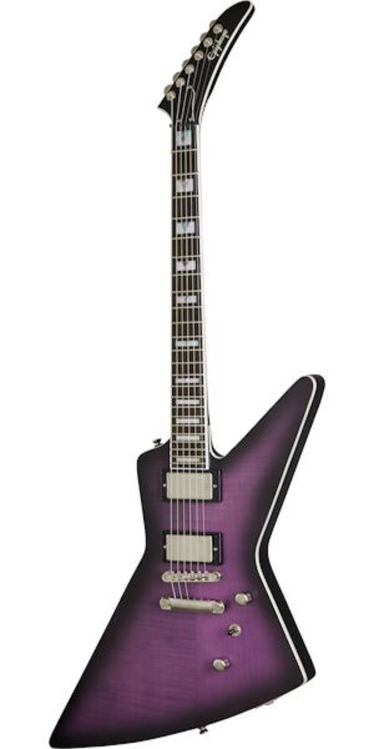 Epiphone Exutra Prophecy Purple Tiger Aged Gloss