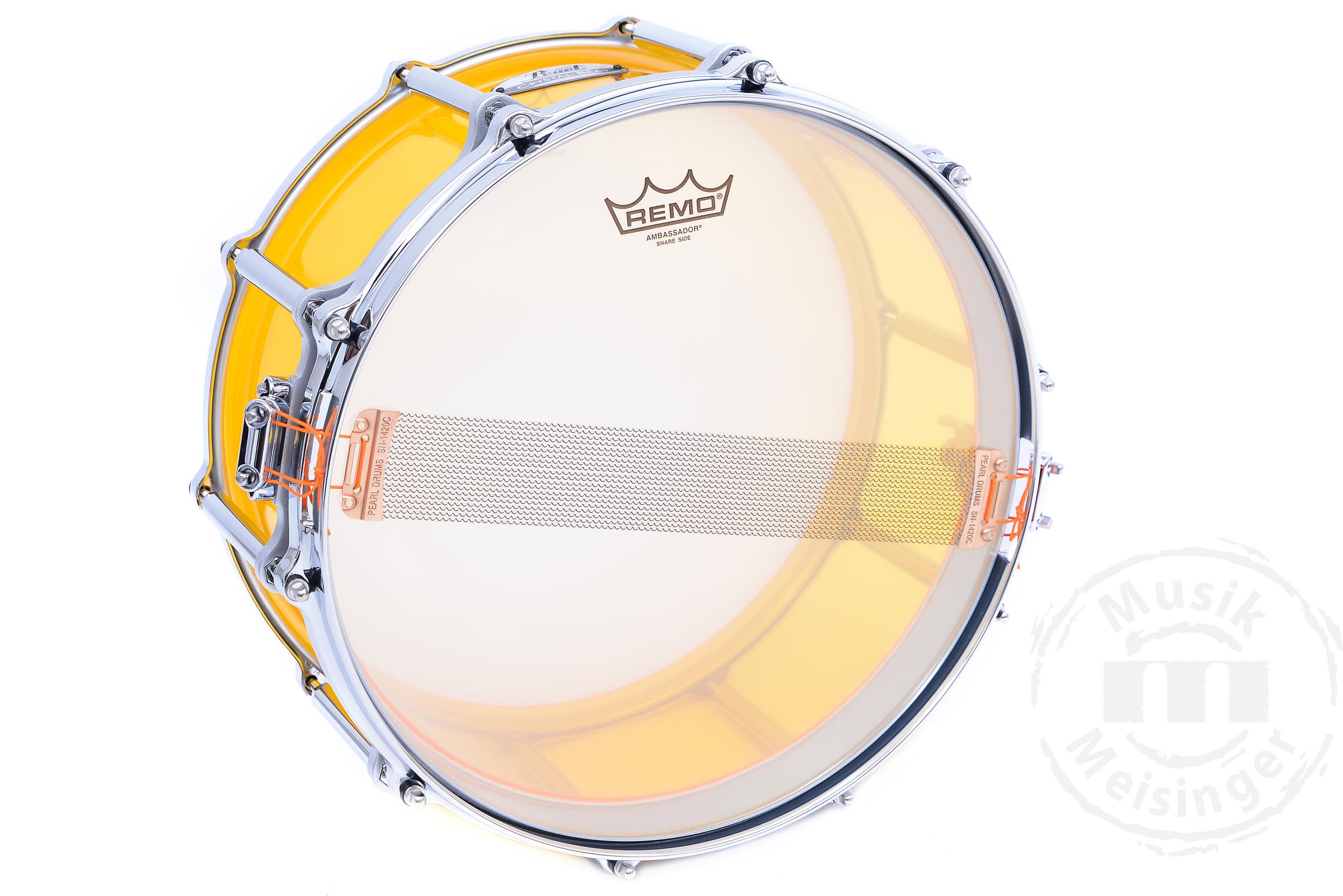 Pearl Crystal Beat Free Floating 14x6,5 Tangerine Glass