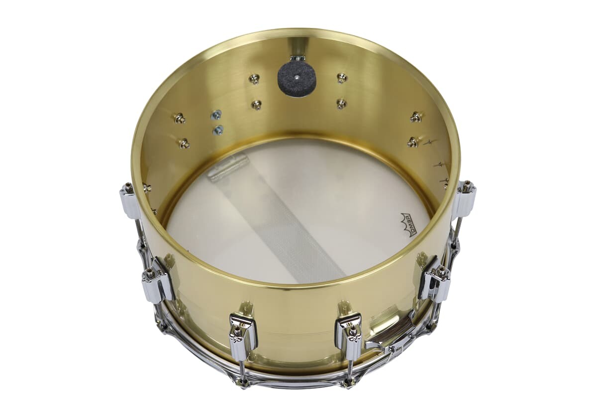 Rogers 14x5 Super Ten 7 Line Natural Brass Rogers 14x5 Super Ten 7 Line Natural Brass
