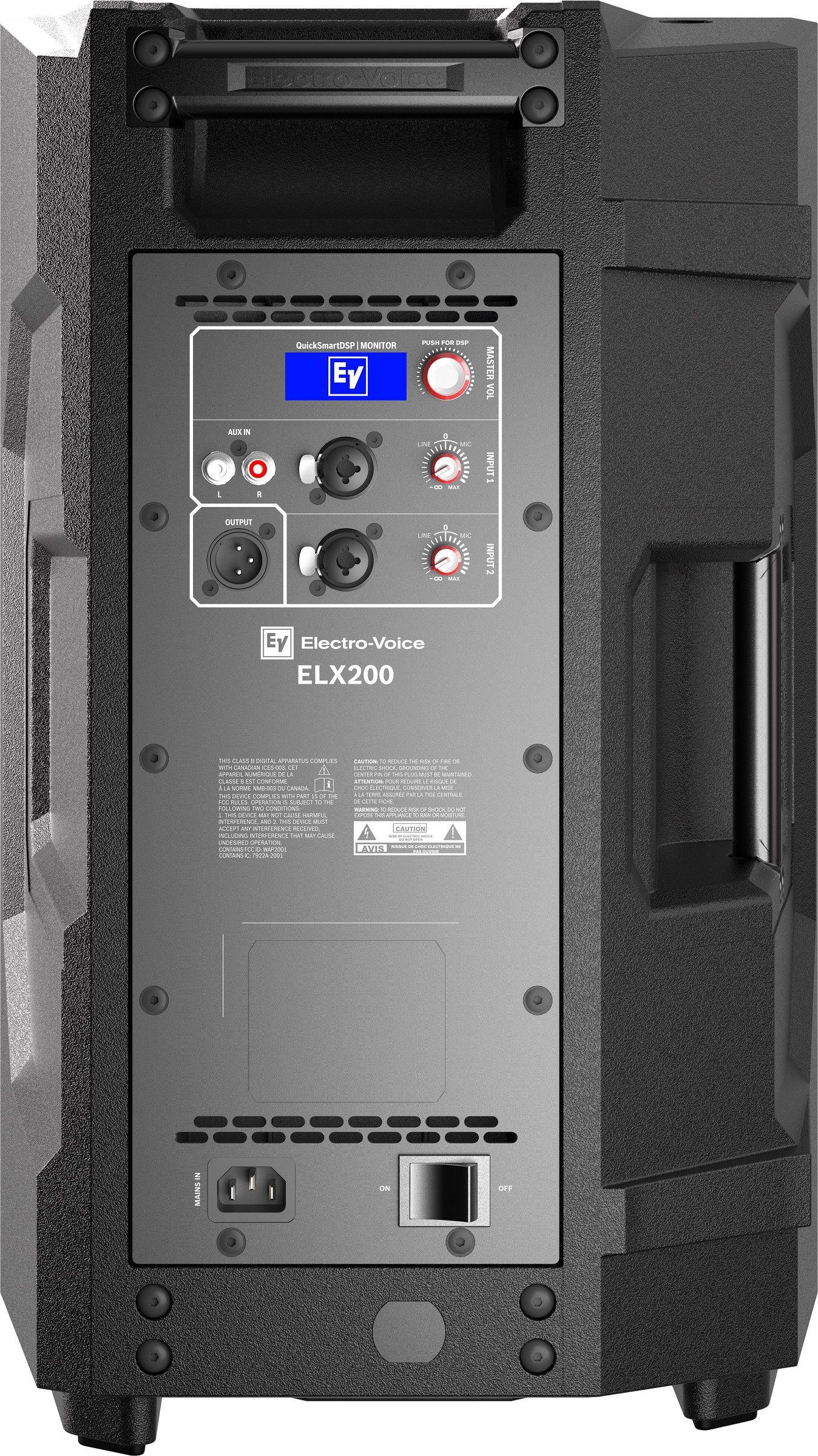 EV ELX 200-10P, 10" 2-weg aktiver Lautsprecher, App-Steuerung
