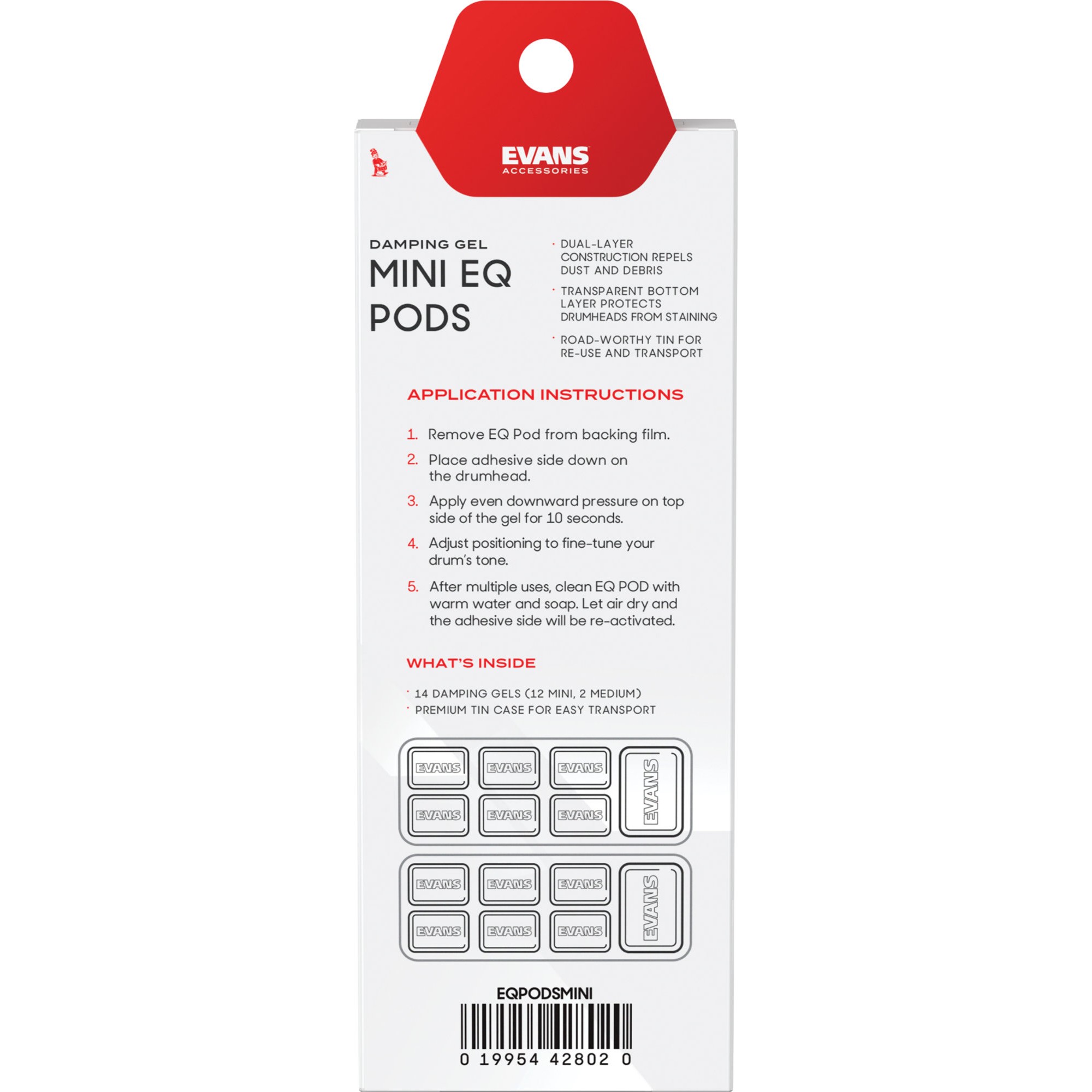 Evans EQ Pods Mini