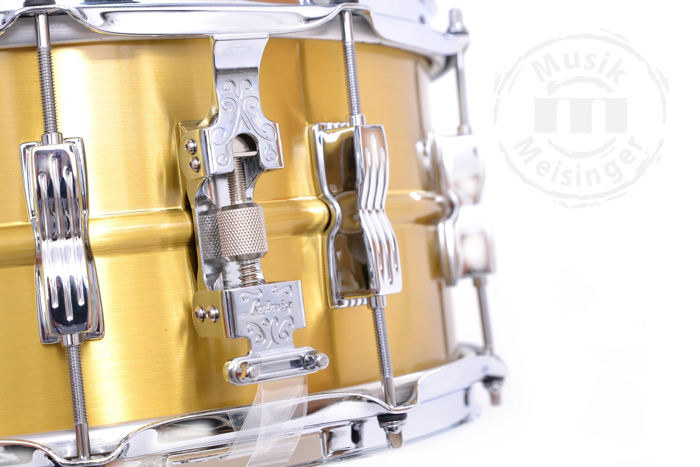 Ludwig LB654BM 14"x6,5" Acrolite Brass Snare