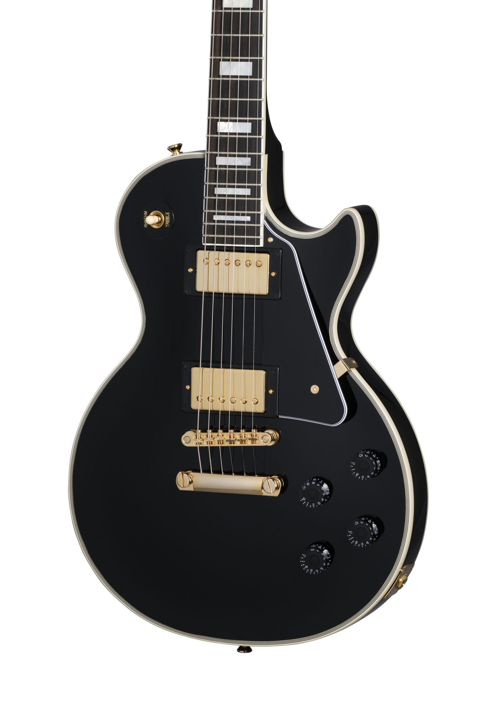 EPIPHONE Les Paul Custom Ebony (Incl Hard Case) EPIPHONE Les Paul Custom Ebony (Incl Hard Case)
