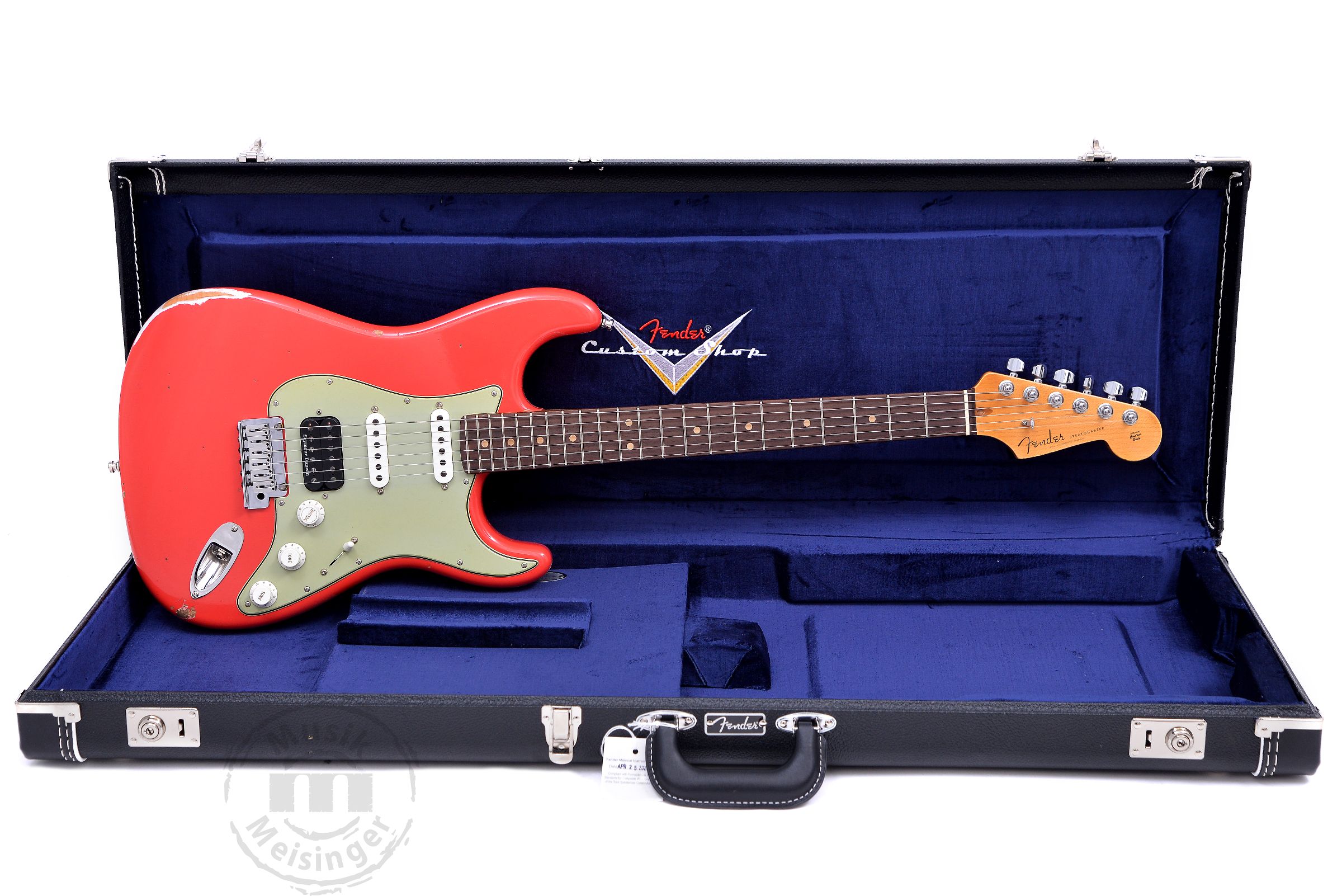 FENDER W25-CUST DLX REL HB S-1 STRAT-AFRD