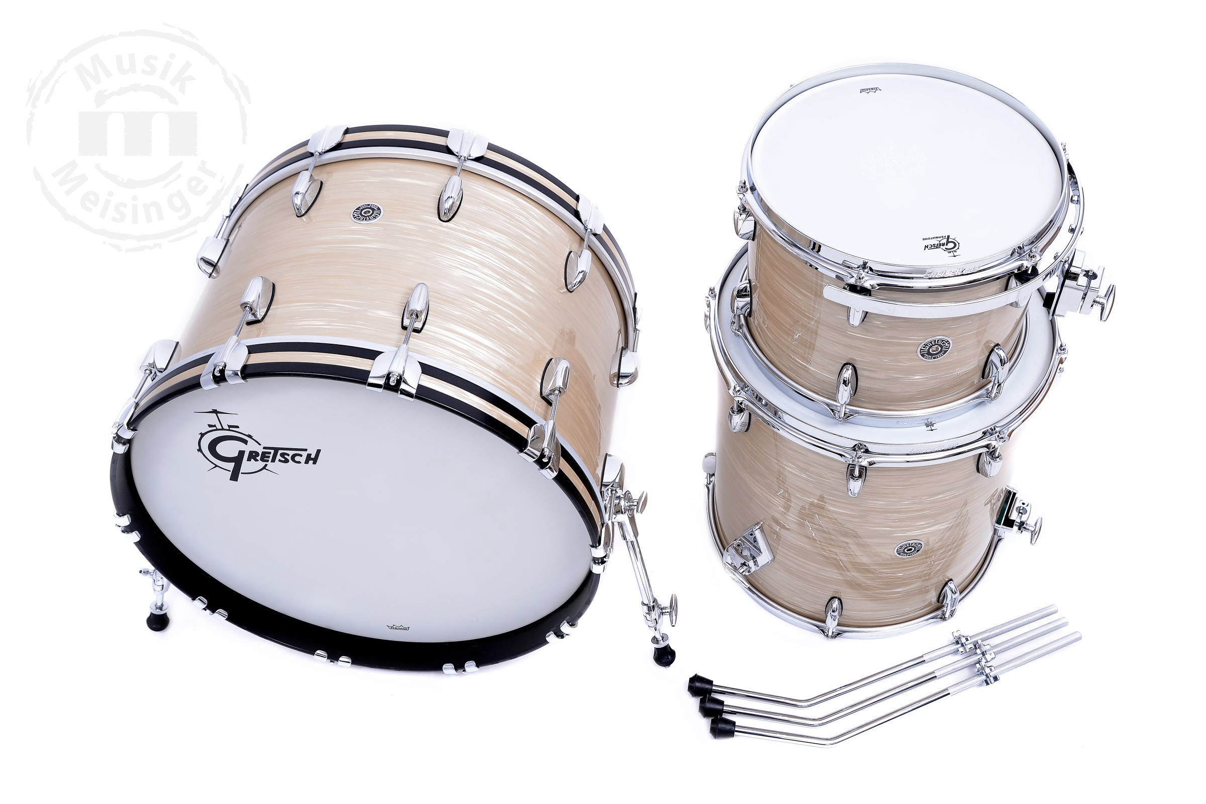 Gretsch USA Brooklyn 22x14/13x9/16x16 Creme Oyster