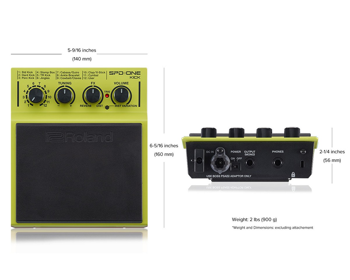 Roland SPD-1K SPD One Kick Percussion Pad