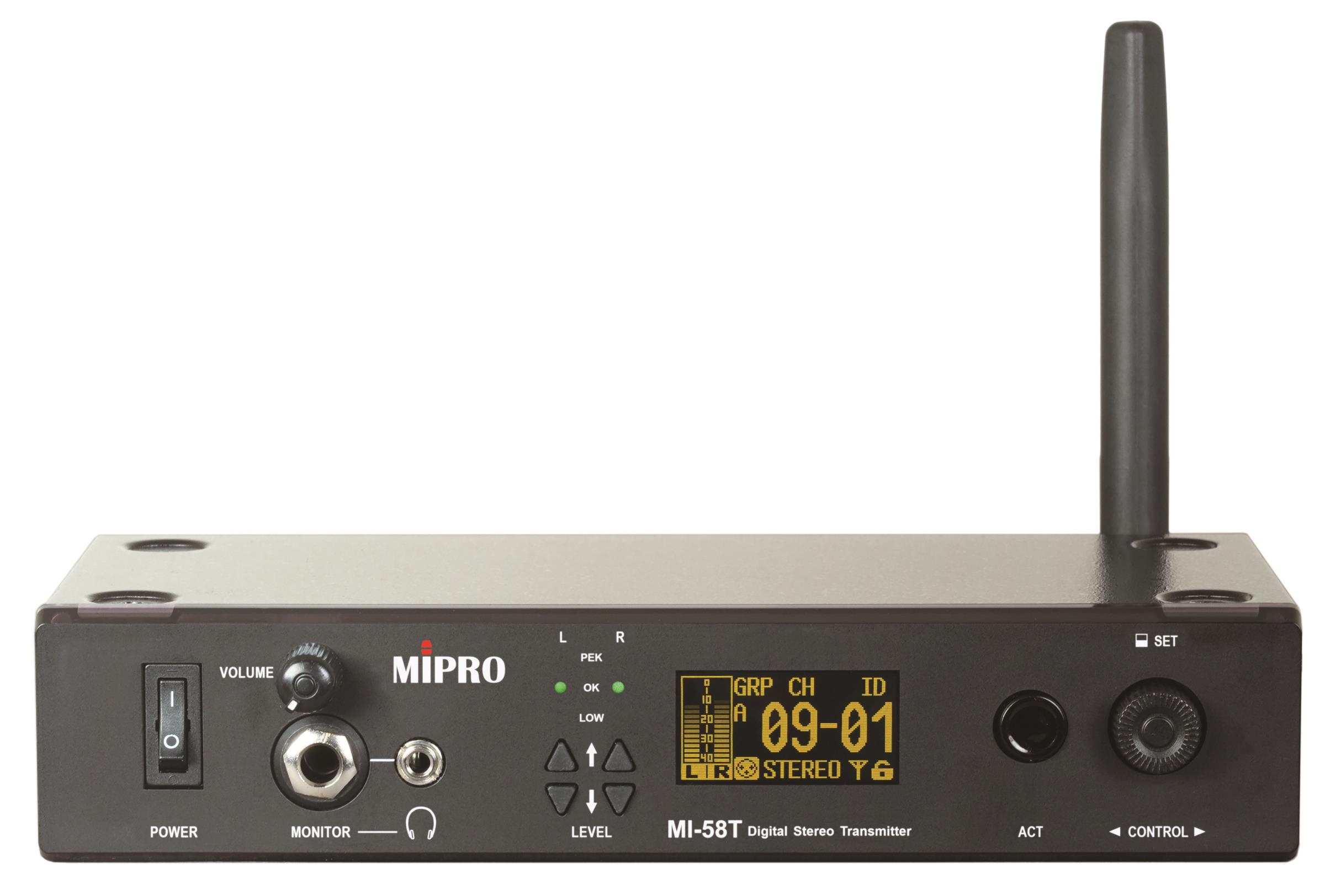 Mipro MI-58RT In-Ear Monitoring-Set 5,8 GHz