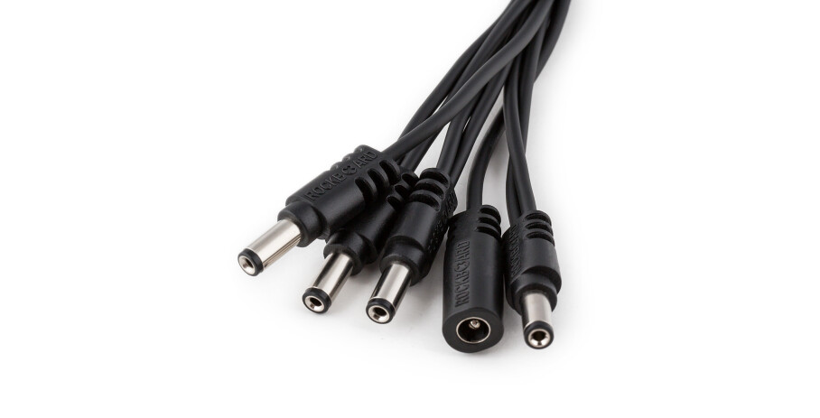 RockBoard Flat Daisy Chain Cable, Straight - 8 Outputs