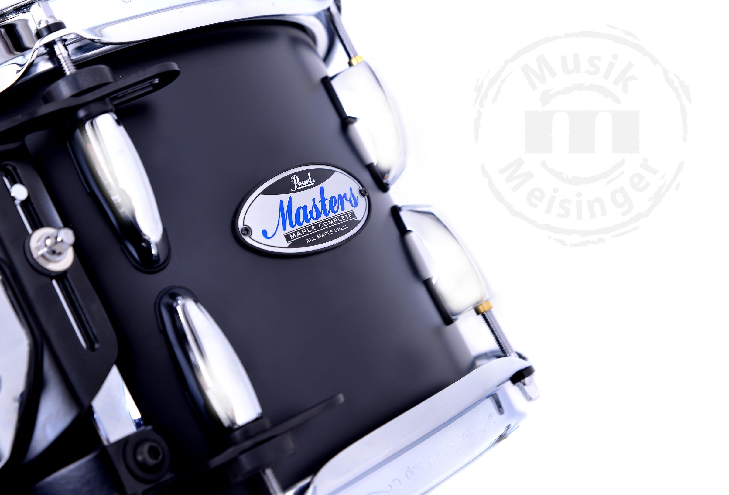 Pearl Masters MCT 12"x8" Tom Tom Matte Caviar Black