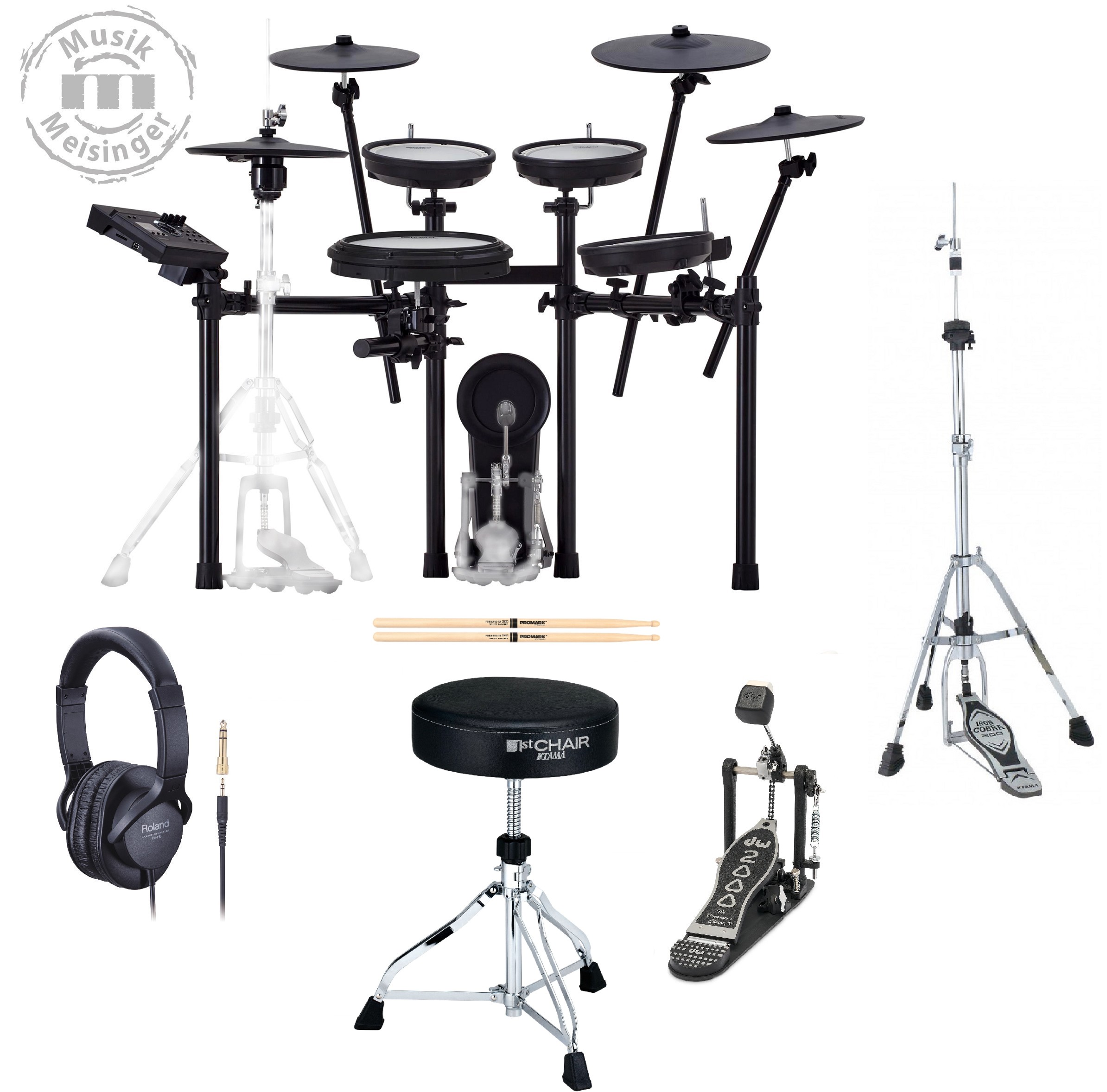 Roland TD-17KVX2 E-Drum Set Bundle