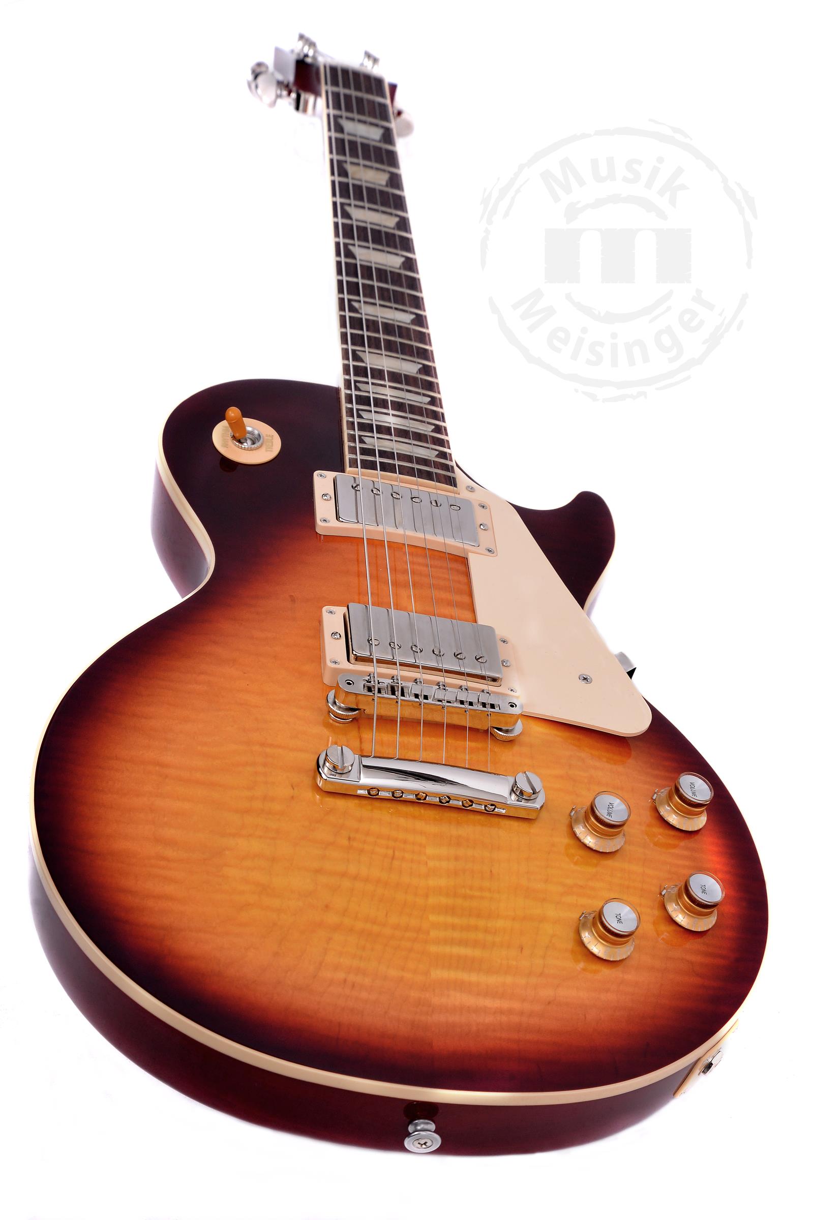 GIBSON Les Paul Standard 60s Custom Shop Top Bourbon Burst