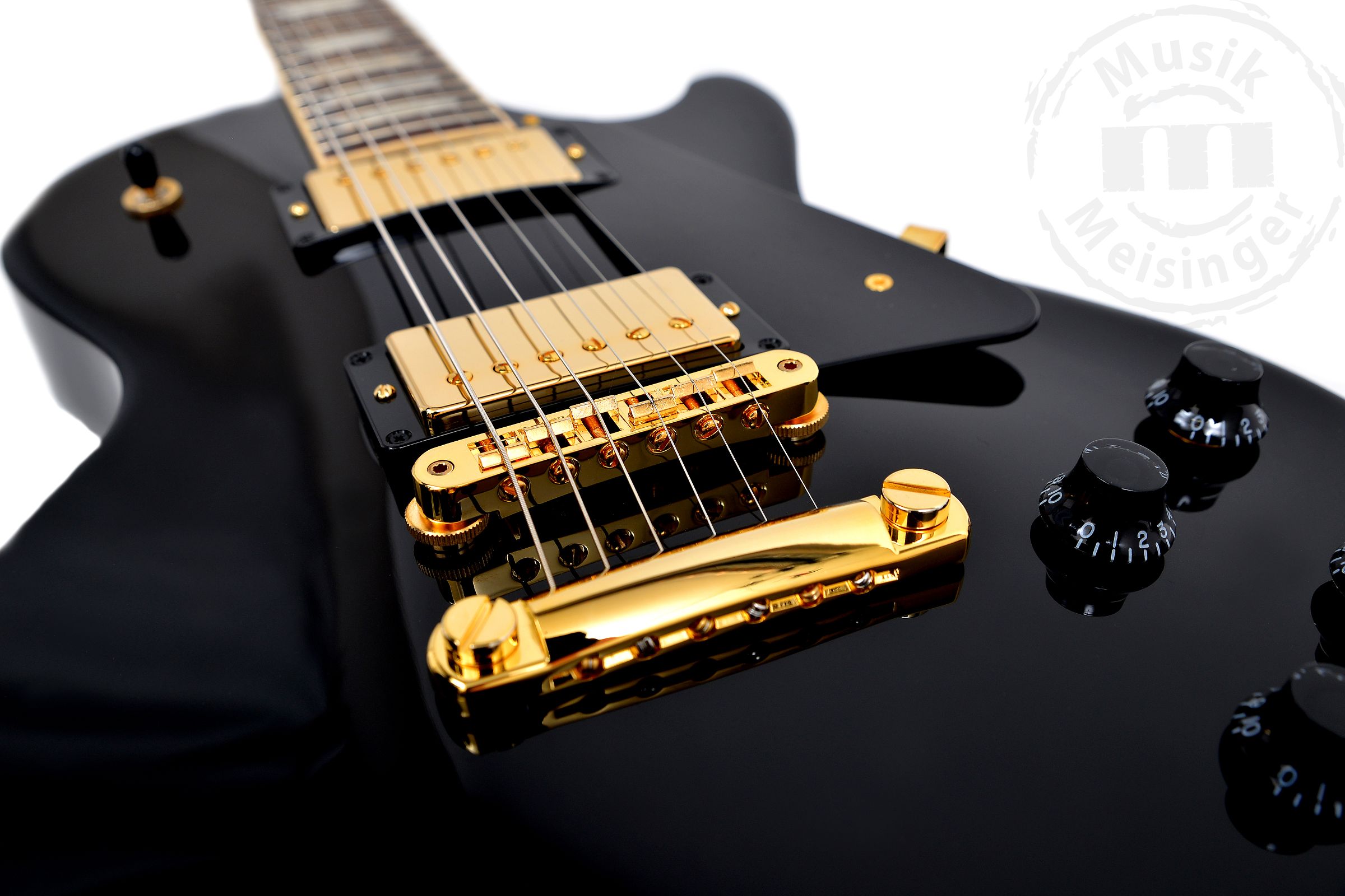 GIBSON Les Paul Studio Gold Hardware Ebony