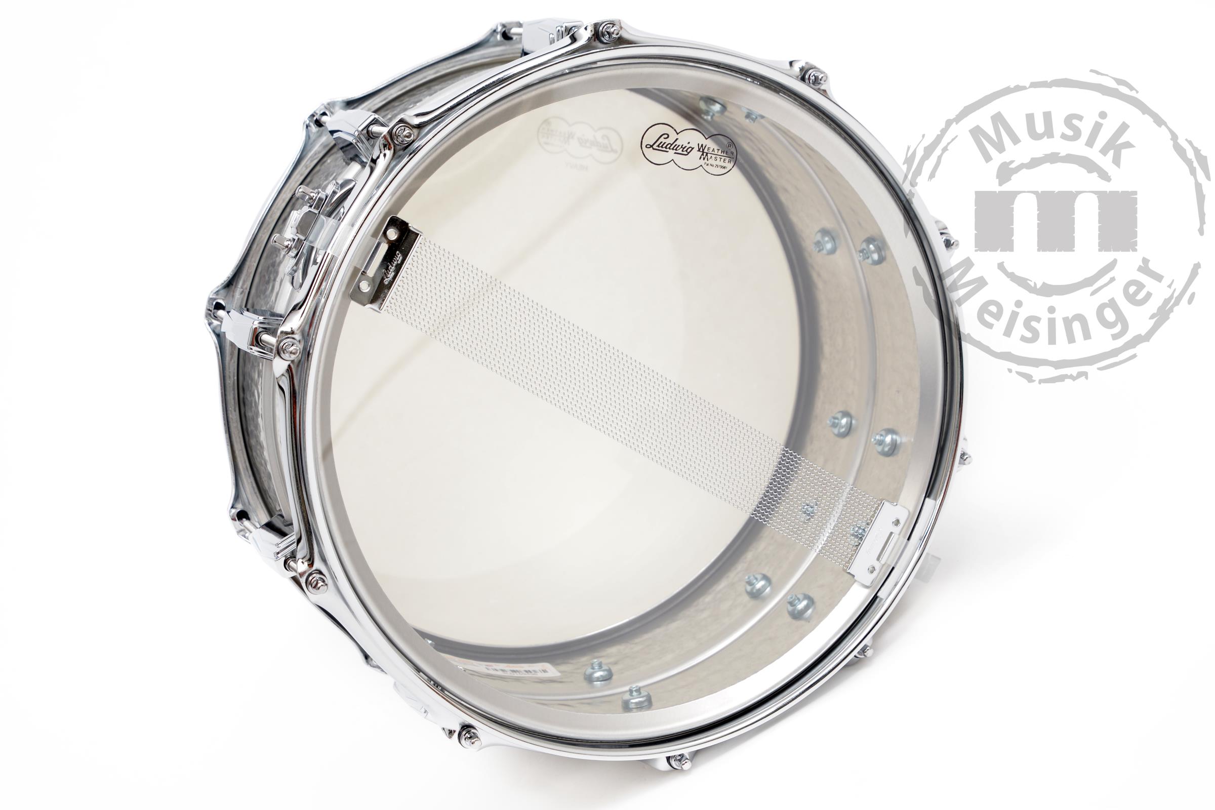 Ludwig LA405K Acrophonic hammered 14x6,5 Snare