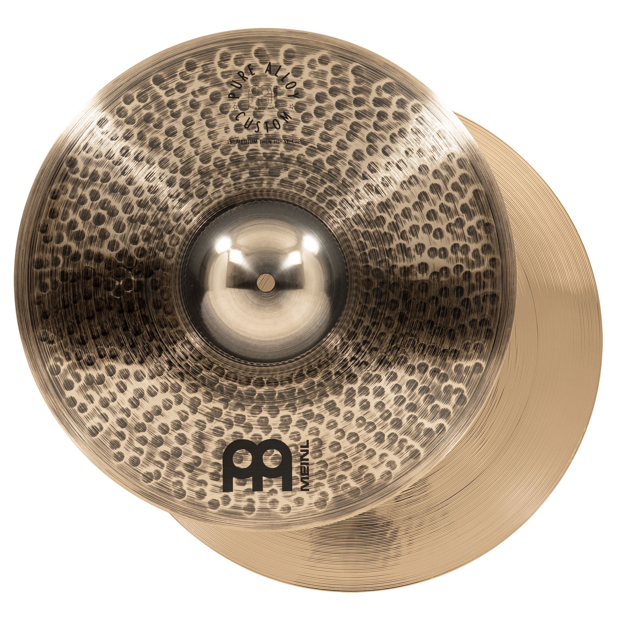 Meinl Pure Alloy 15" Custom Medium Thin Hihat