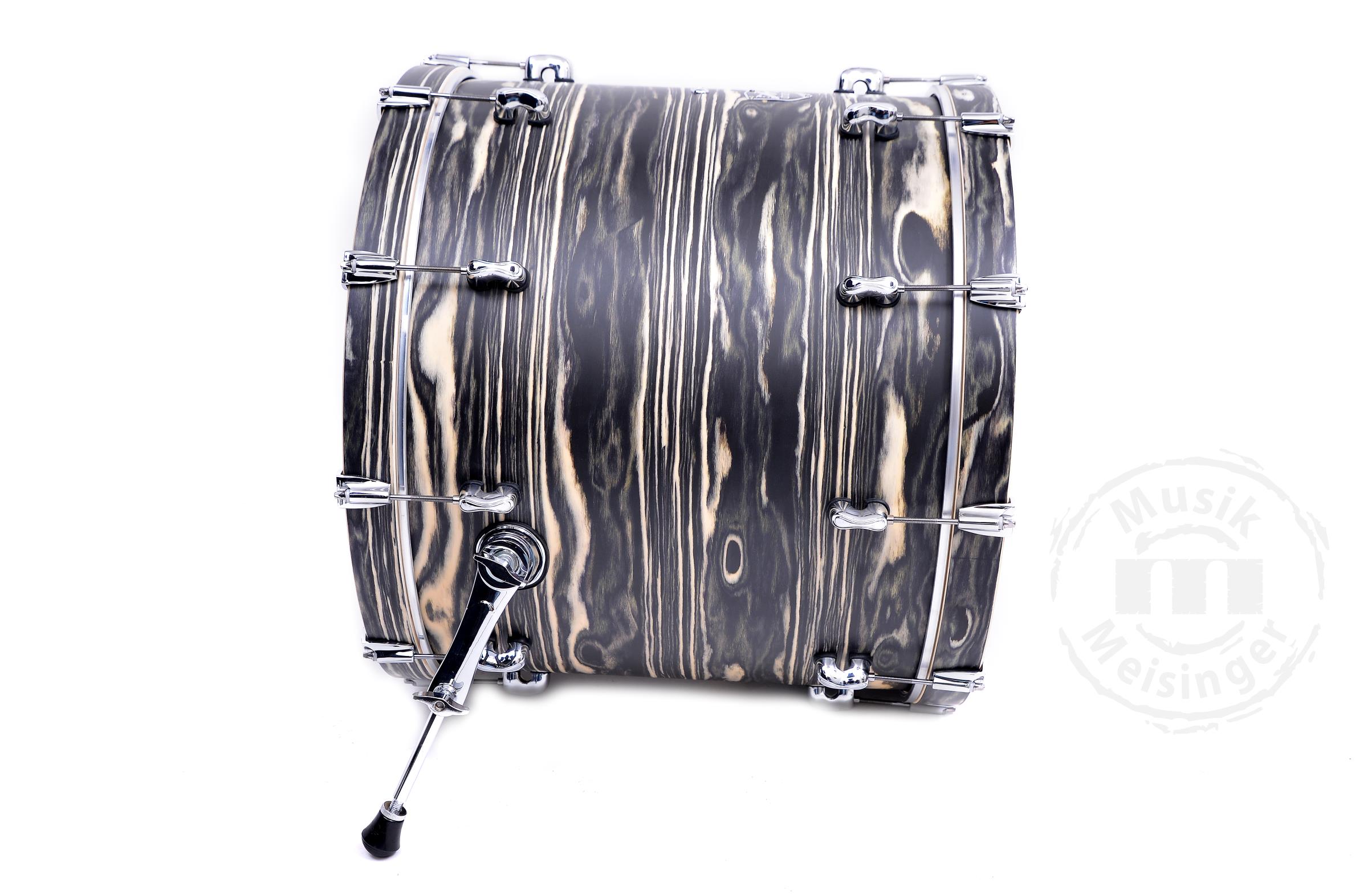 DR Drums Stage Attack 22BD/10TT/12TT/16FT Black/White