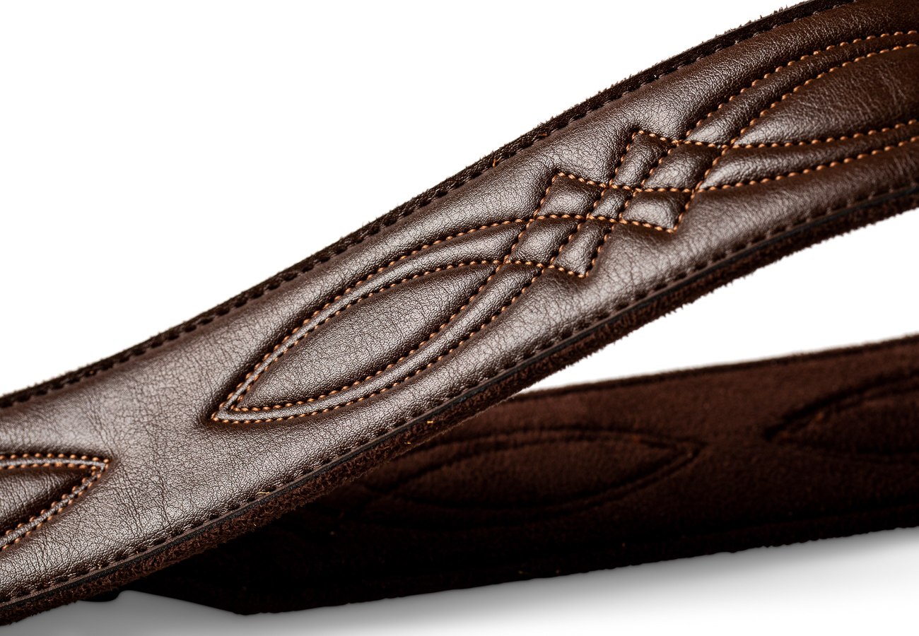 TAYLOR Vegan Leather Strap, Chocolate Brown