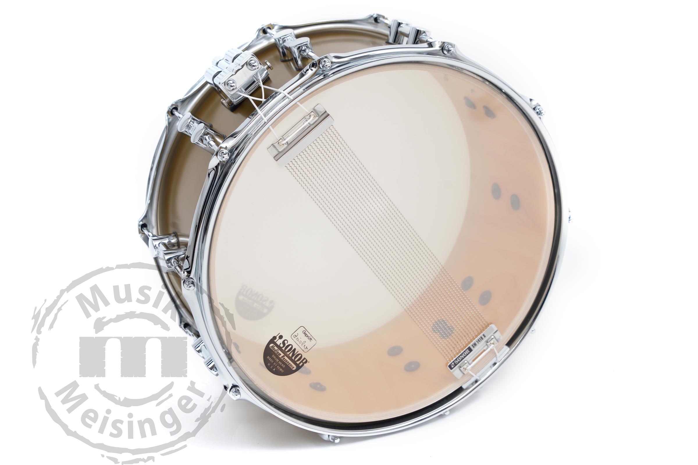 Sonor SQ1 13x6 Snare Satin Gold Metallic