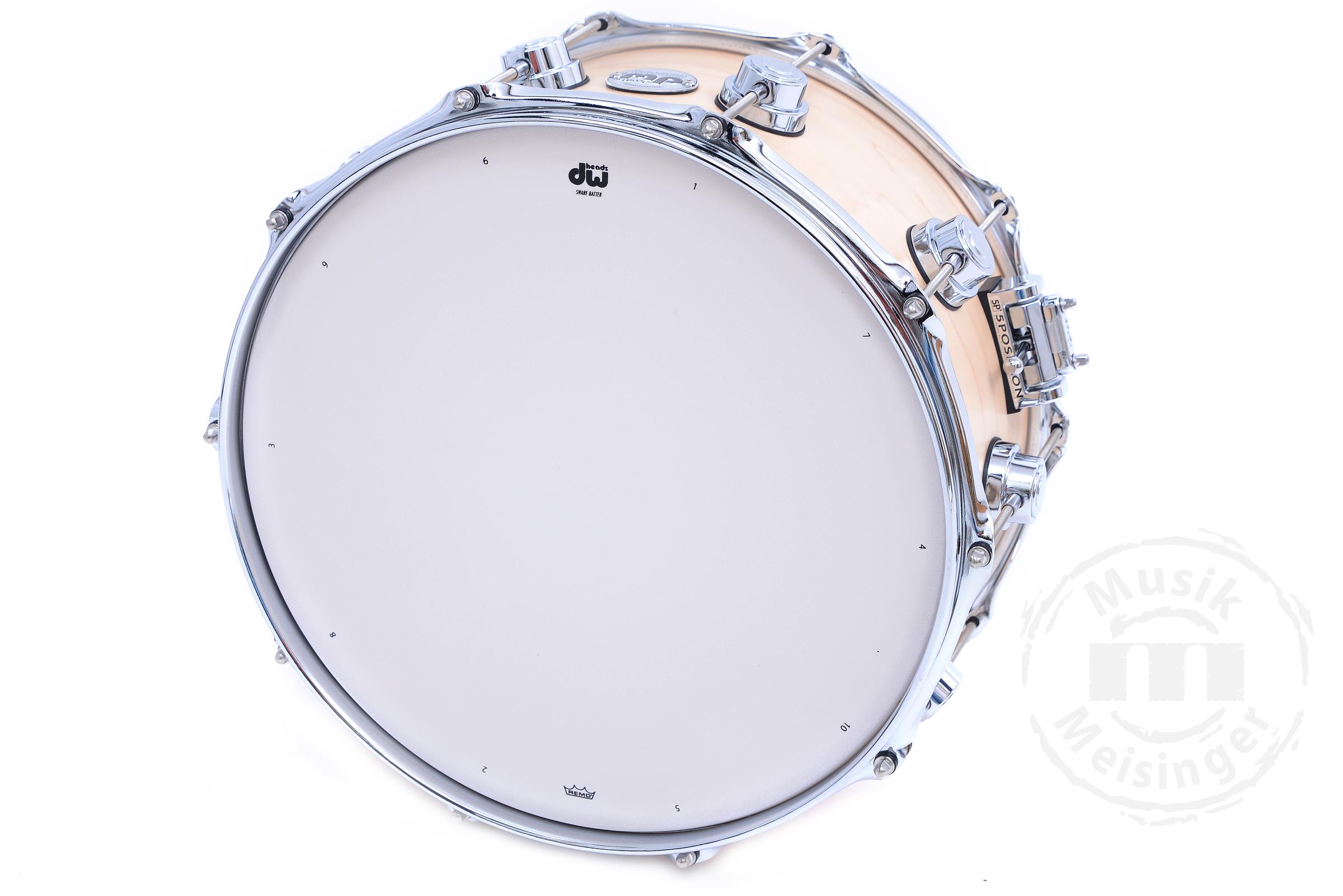 DW Satin Oil 14x7 Snare Natural