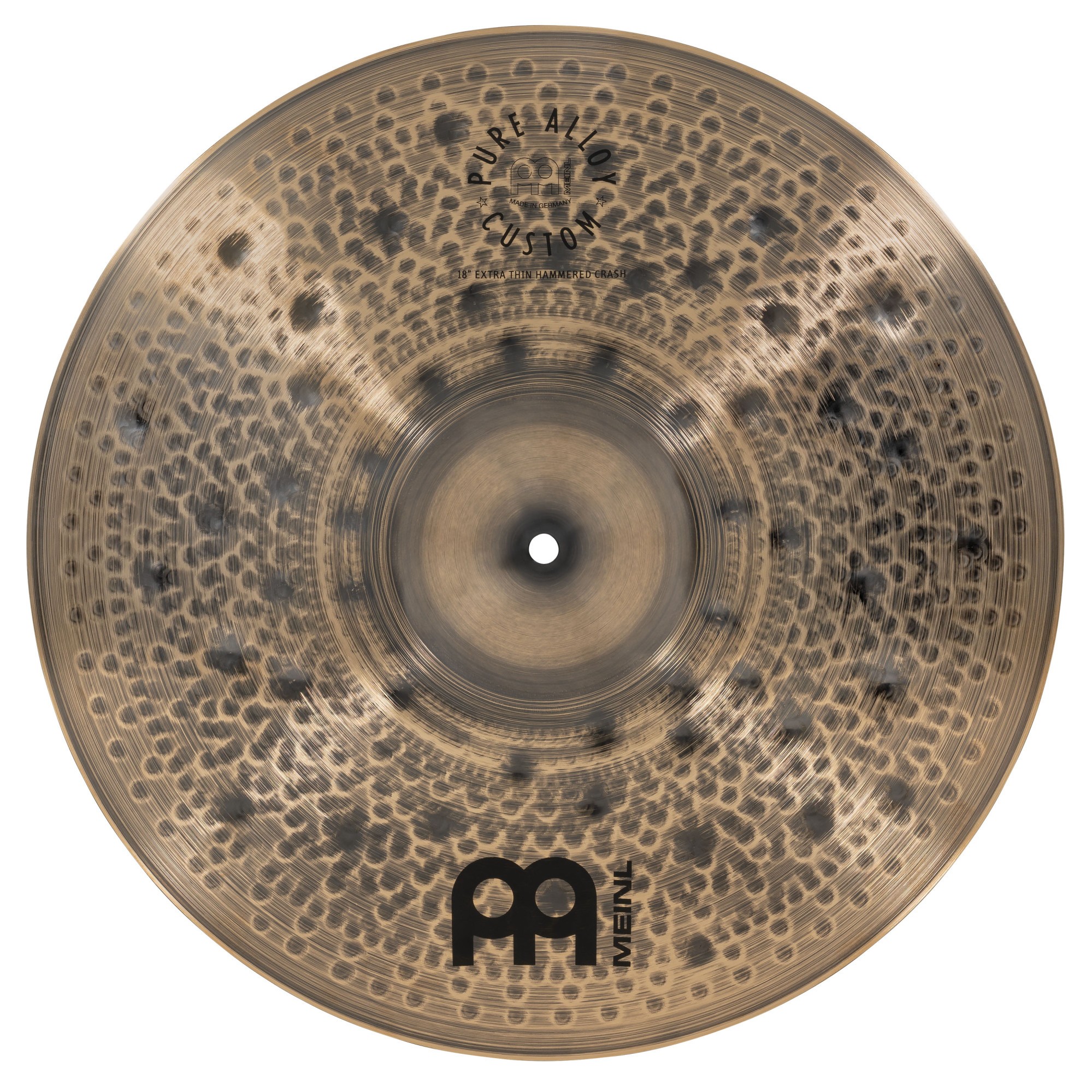 Meinl Pure Alloy 18" Custom Extra Thin Hammered Crash