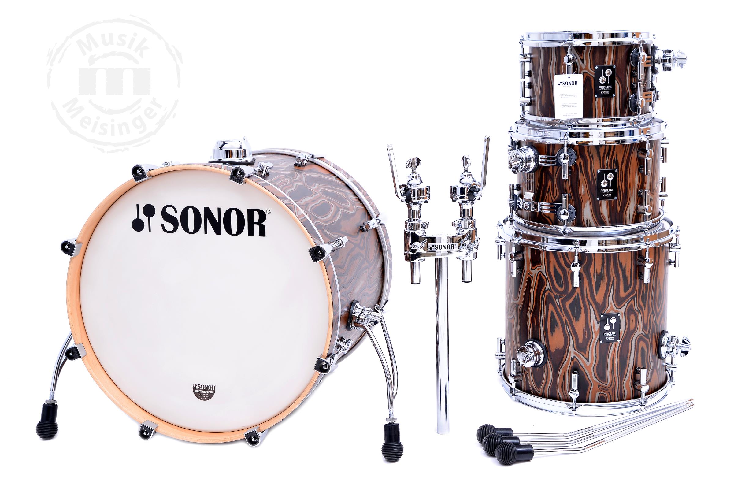 Sonor ProLite 20BD/10TT/12TT/14FT Elder Tree