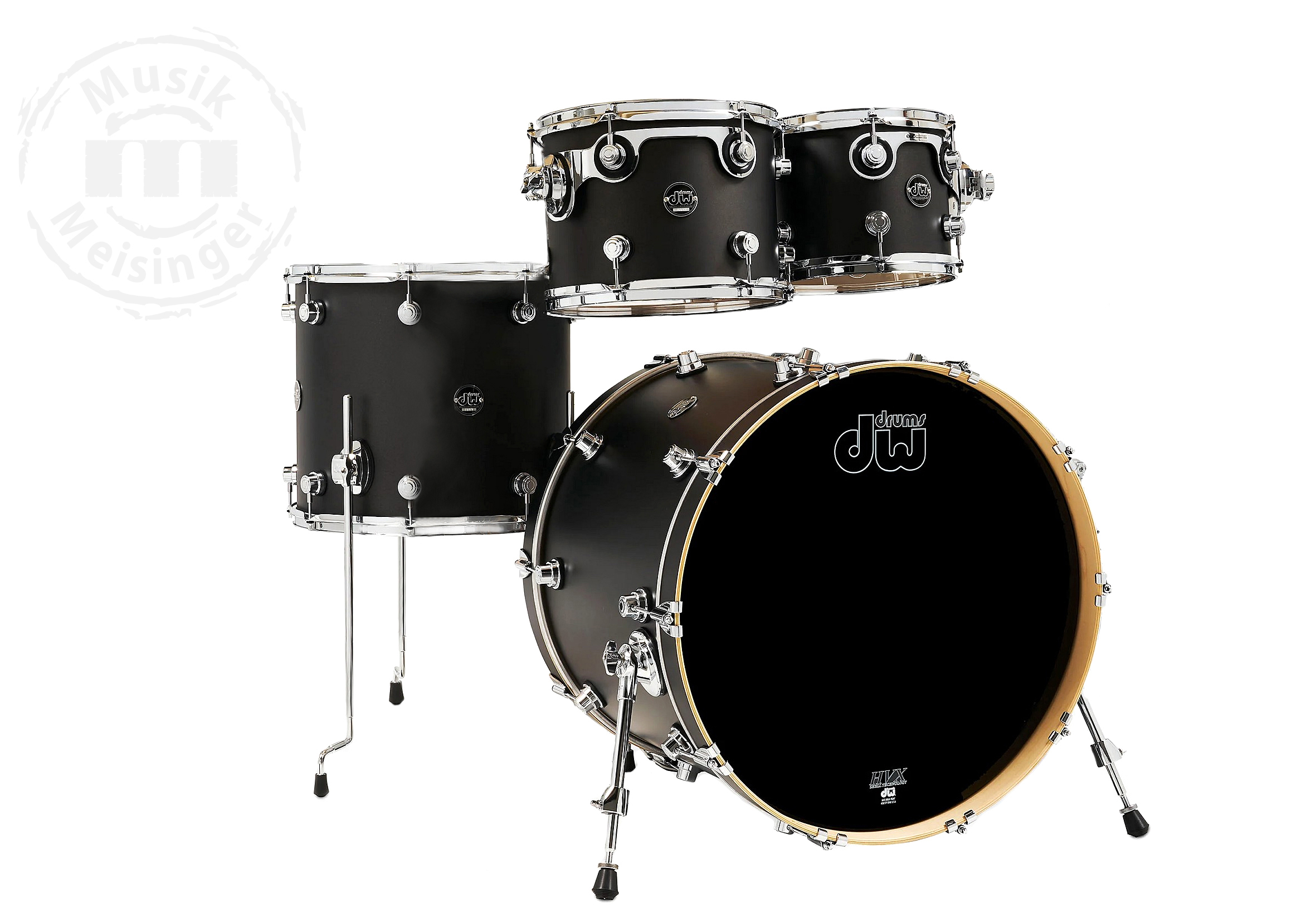 dw Performance Shellset 22B/10T/12T/16FT Charcoal Metallic