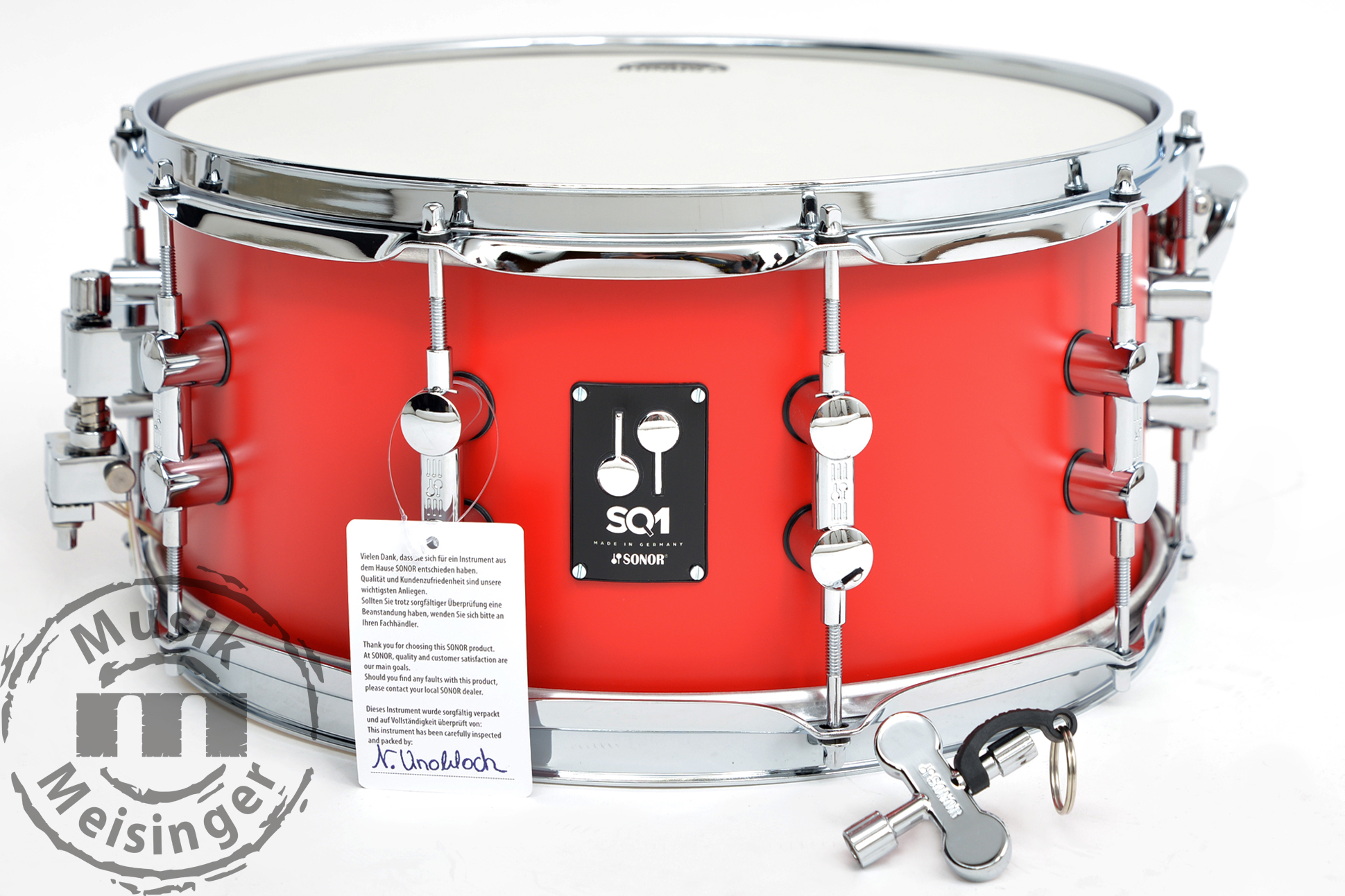 Sonor SQ1 14x6,5 Snare Hot Rod Red
