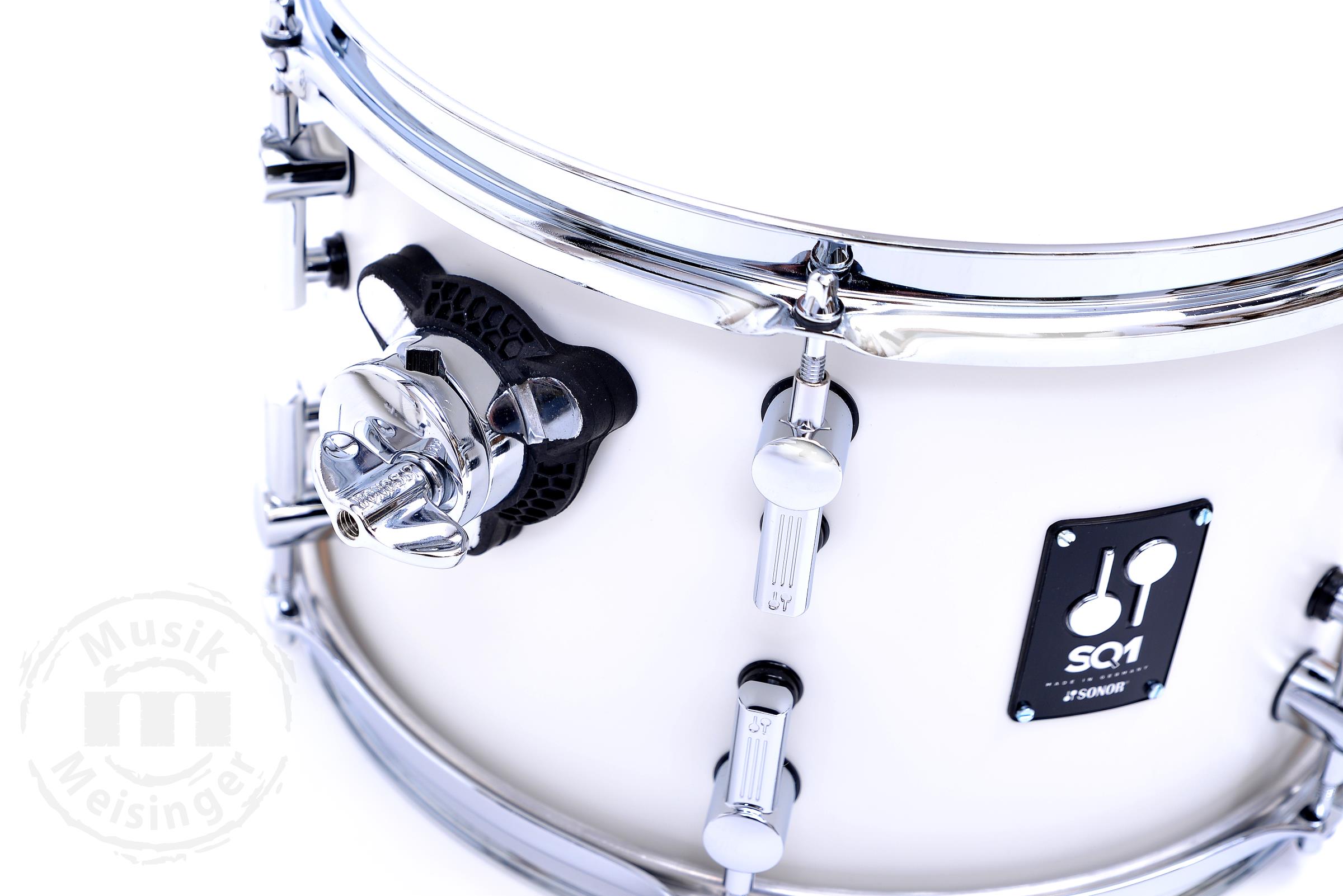 Sonor SQ1 Shell Set Satin Pure White 22BD/12T/14FT/16FT Sonor SQ1 Shell Set Satin Pure White 22BD/12T/14FT/16FT