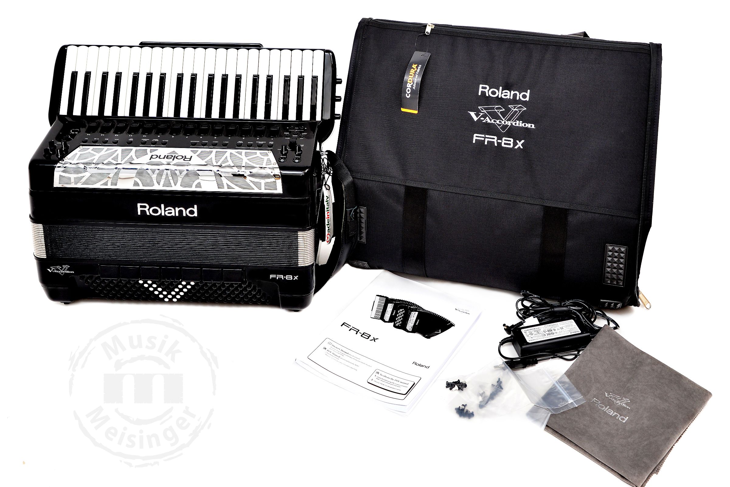 Roland FR-8 X BK V-Accordion inkl. Soft Bag