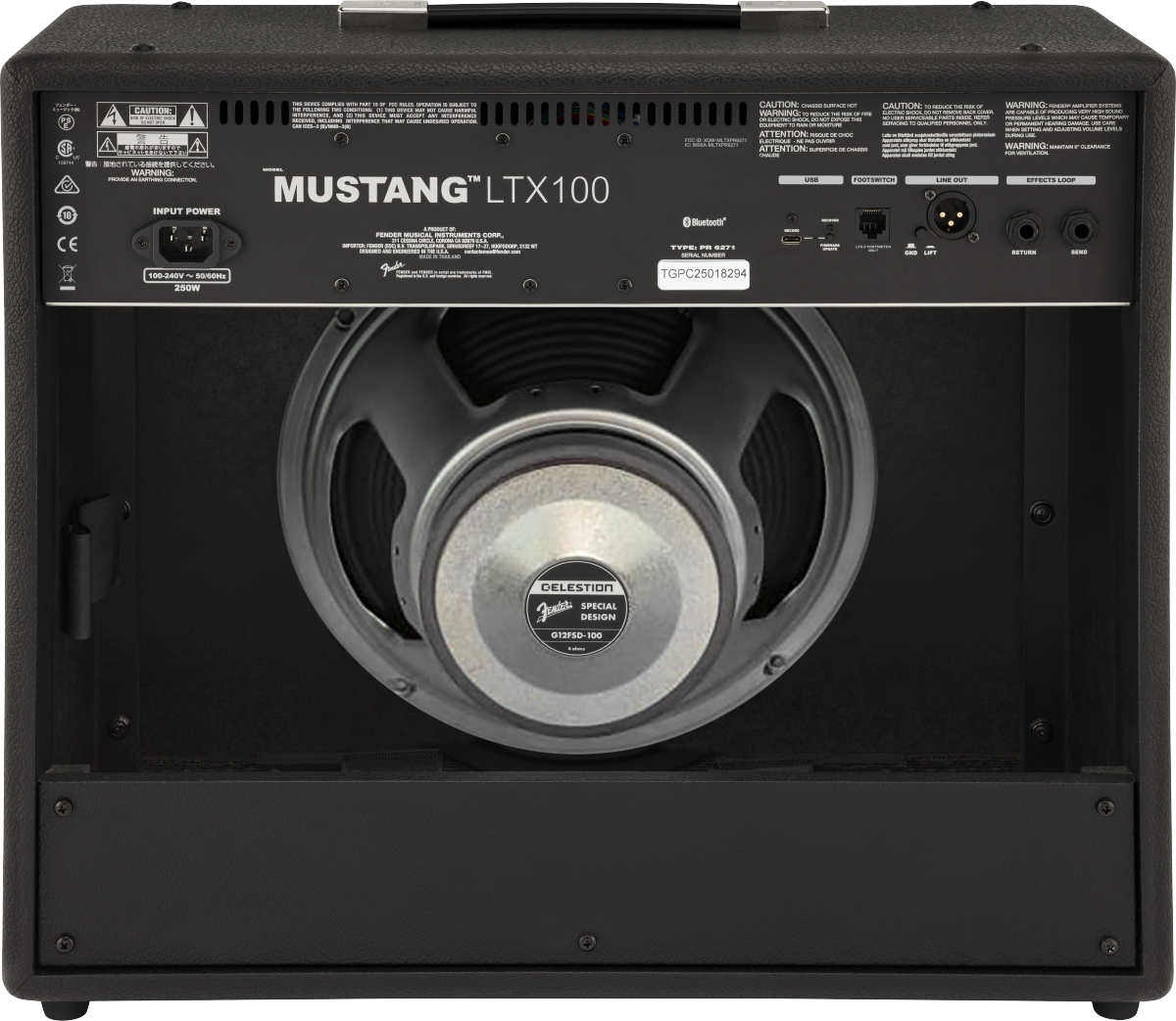 FENDER MUSTANG LTX100 EU