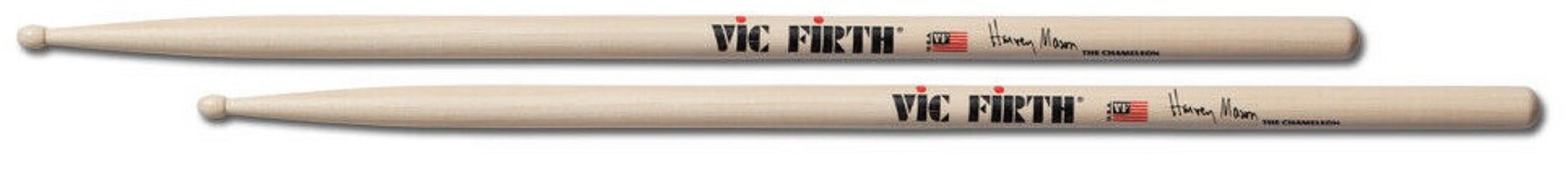 Vic Firth VFSHM3 Sticks Harvey Mason Wood Tip