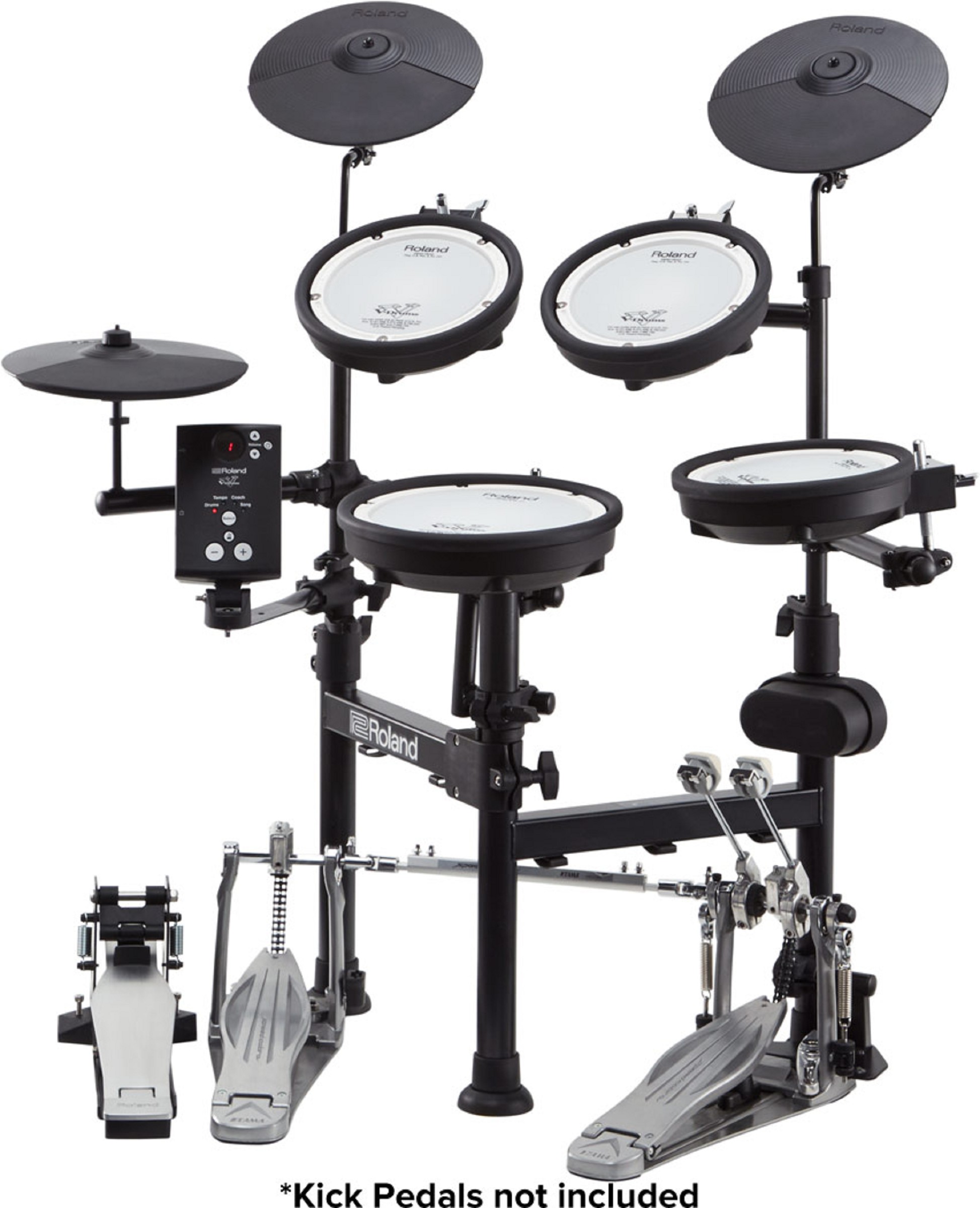 Roland TD-1KPX2 E-Drum Kit inkl. Rack für Doppelpedal