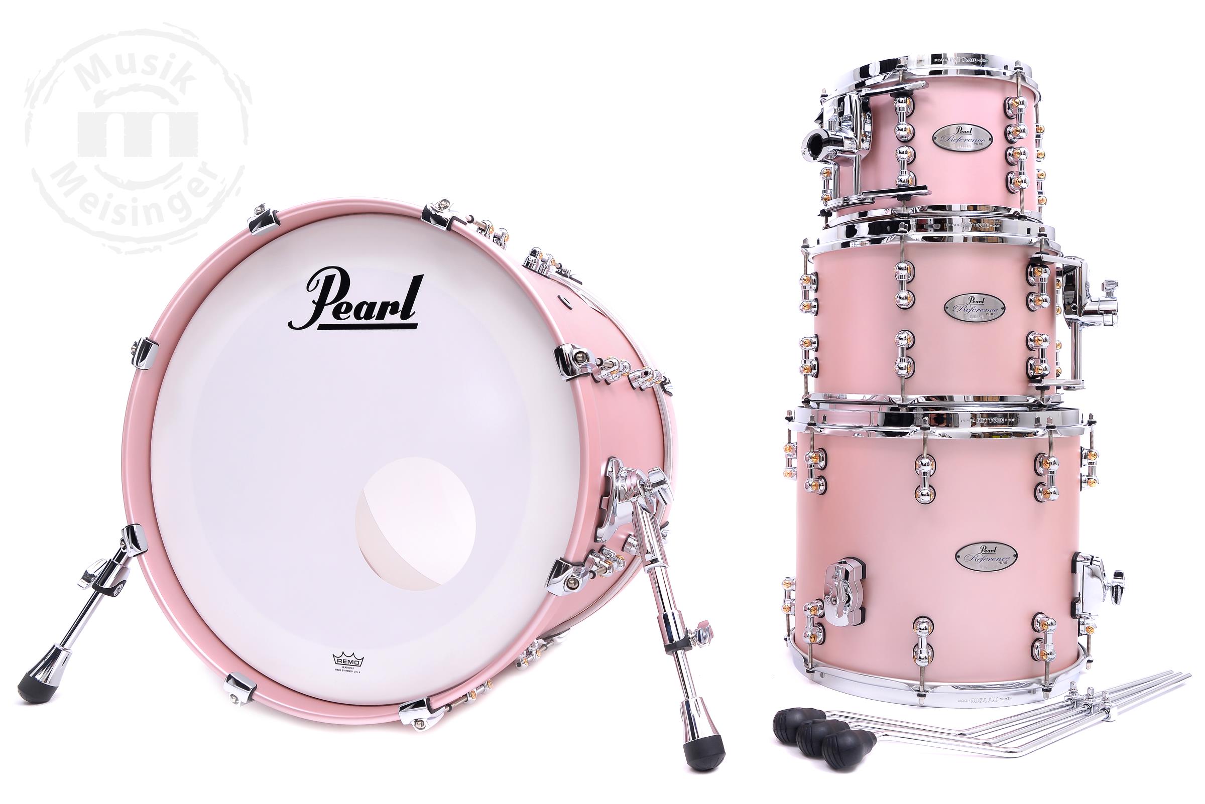 Pearl Reference Pure 20B/10T/12T/14FT/14SD Satin Rose Gold