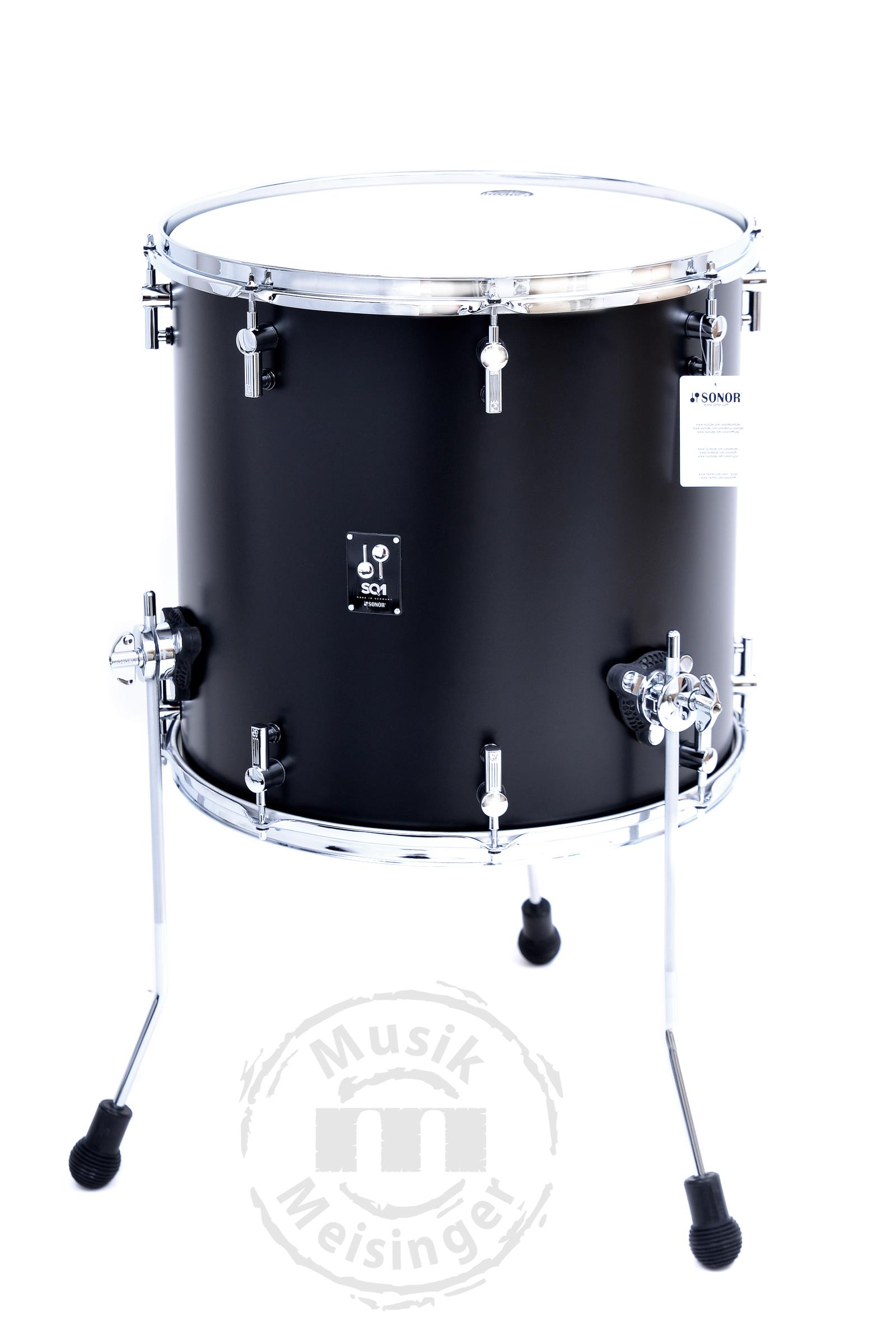 Sonor SQ1 18x17 Floor Tom GT Black