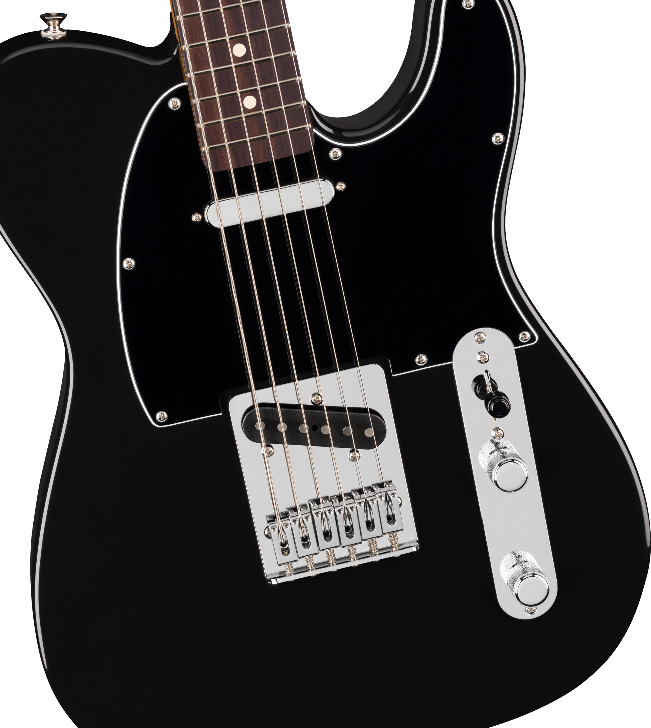 FENDER 75TH ANNI PLYR II BARITONE TELE RW BLK