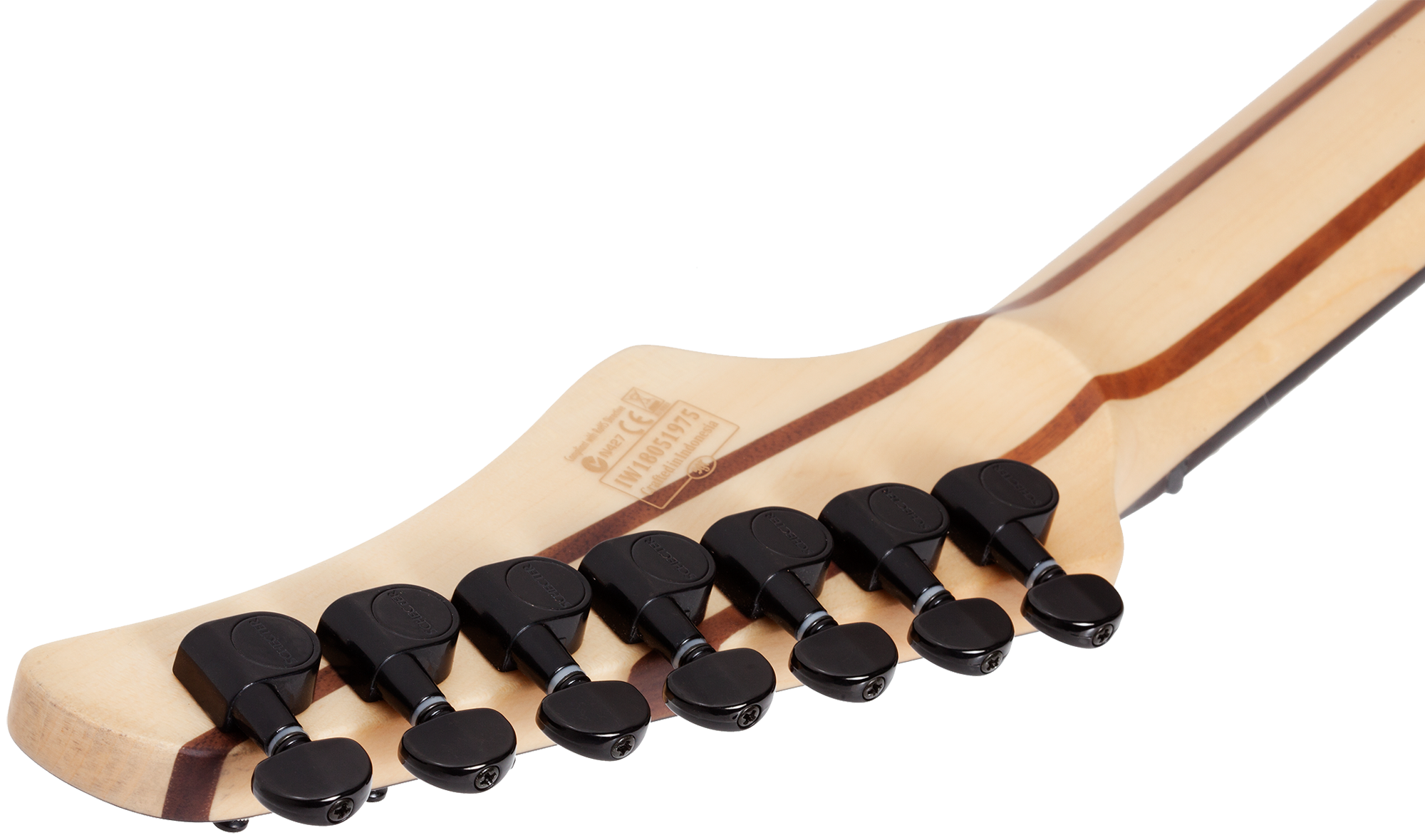 SCHECTER Repaer 7 Multiscale Charcoal Burst