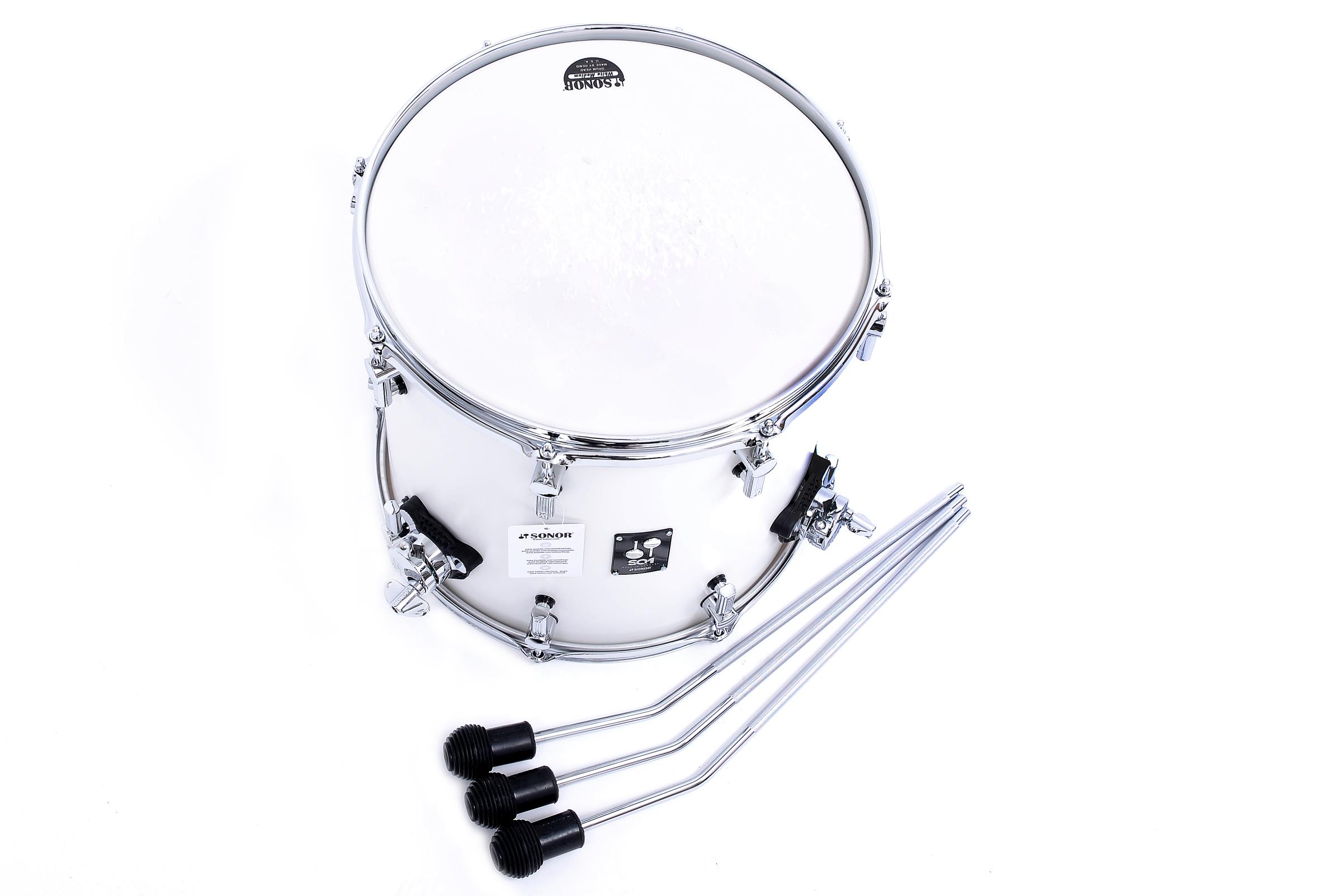 Sonor SQ1 14x13 FT Satin Pure White Sonor SQ1 14x13 FT Satin Pure White