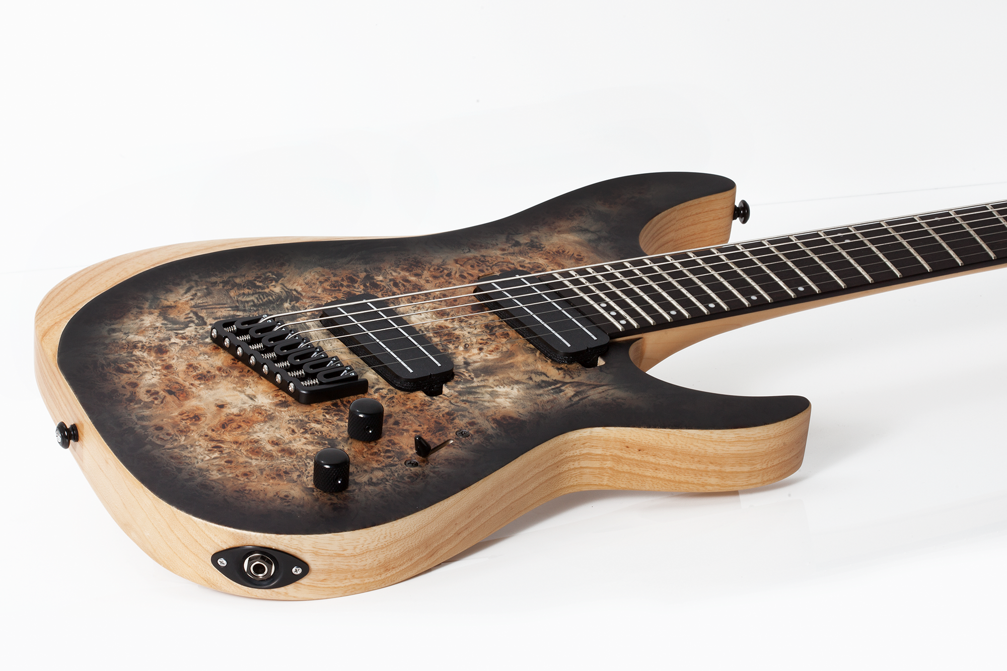 SCHECTER Repaer 7 Multiscale Charcoal Burst